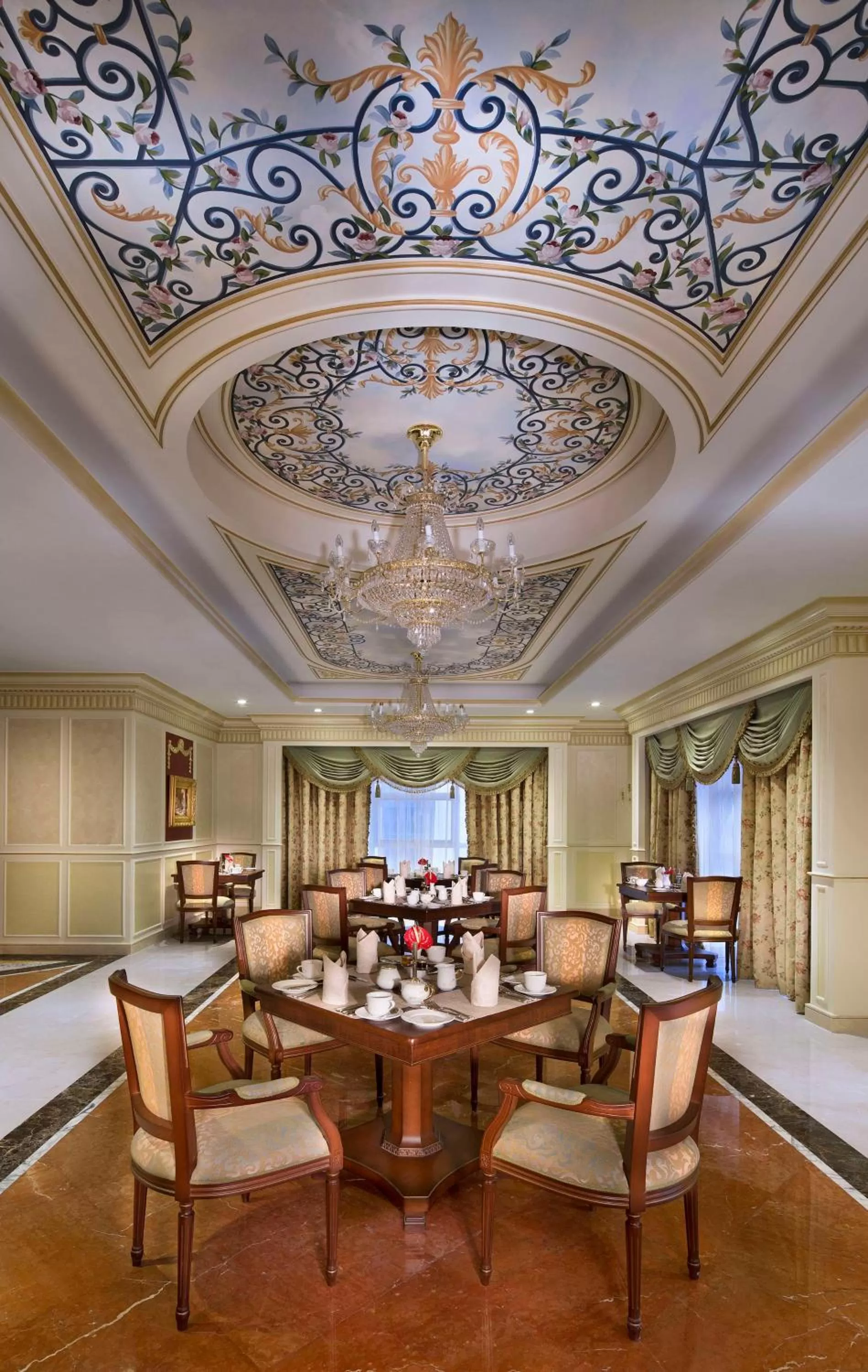Restaurant/places to eat in Royal Rose Abu Dhabi, a Curio Collection by Hilton Affiliated Hotel