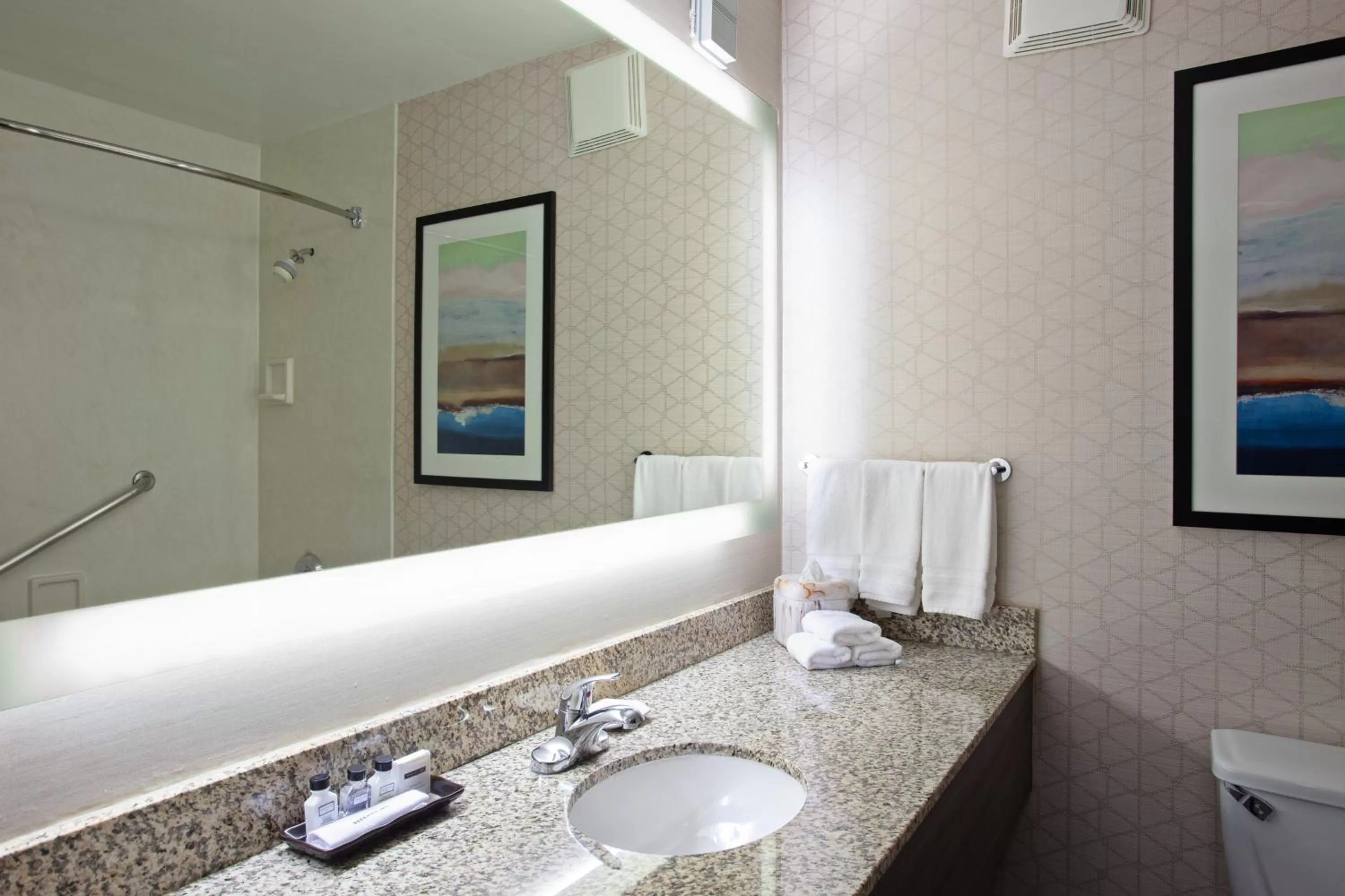 Bathroom in Crowne Plaza Silicon Valley North - Union City by IHG