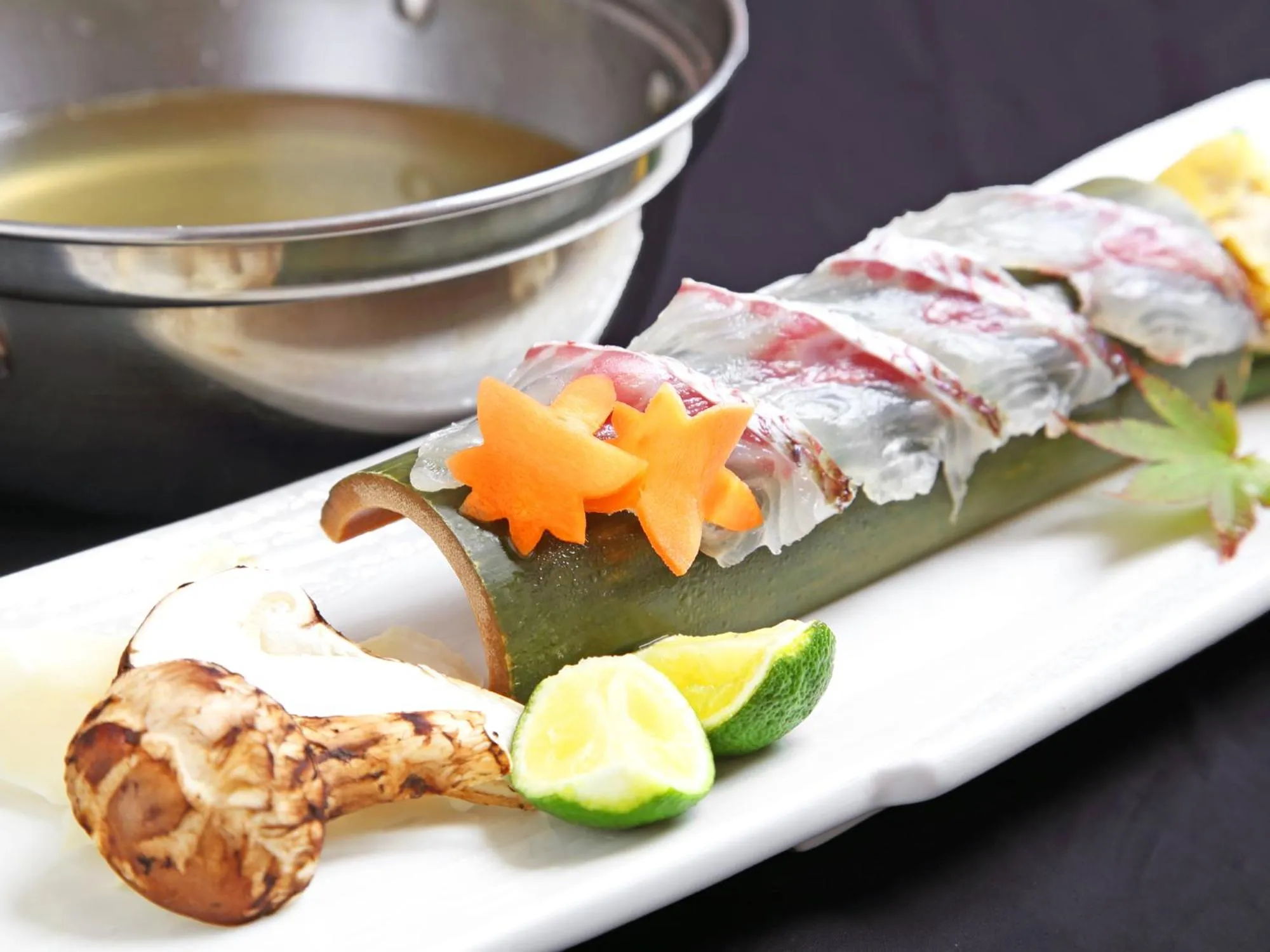 Food close-up in Okuno Hosomichi