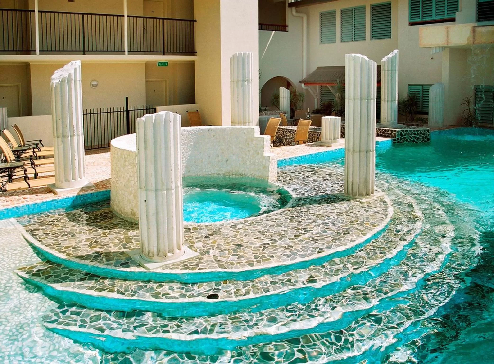 Swimming pool in Mantra in the Village