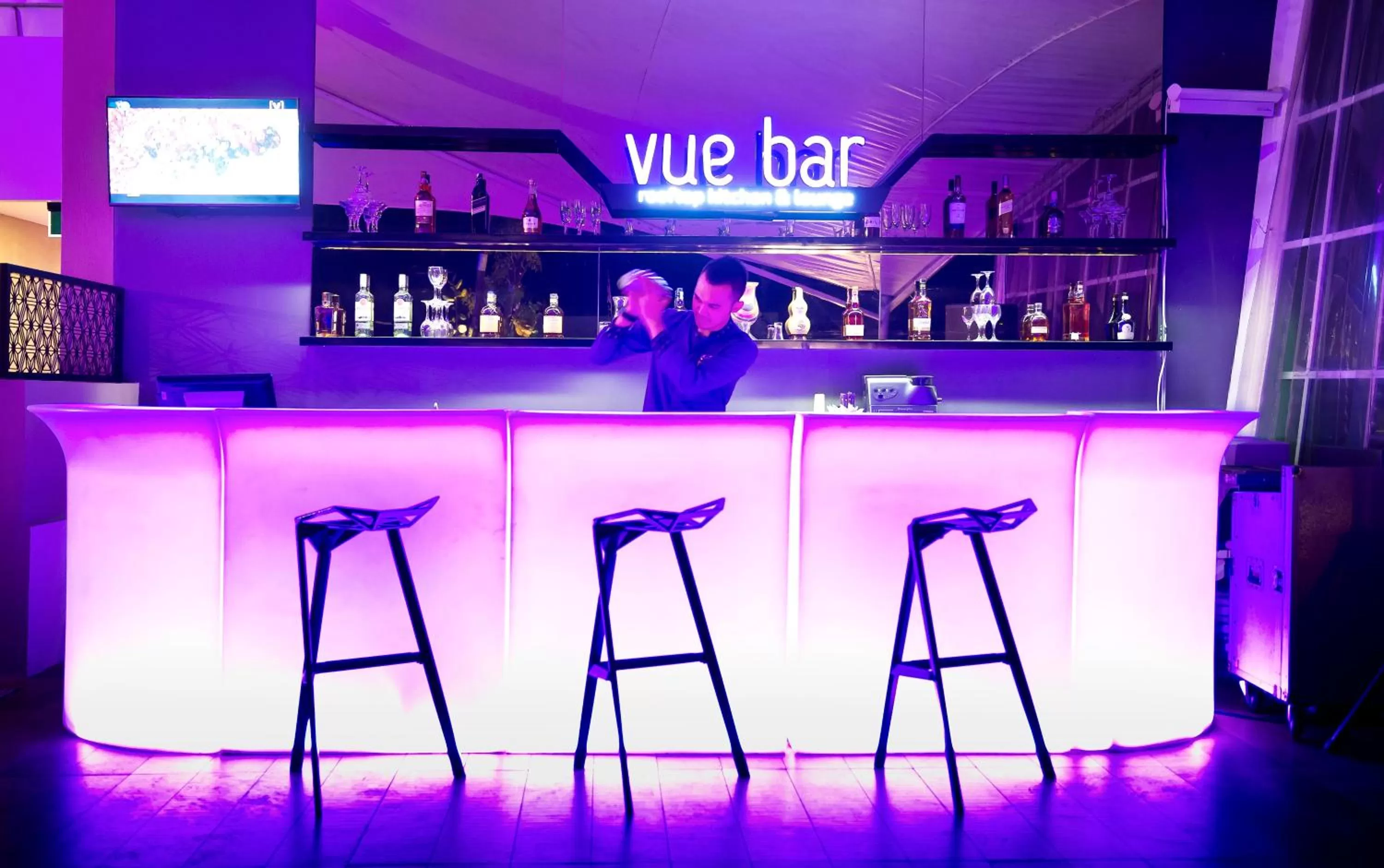 Lounge or bar in Satoria Hotel Yogyakarta - CHSE Certified