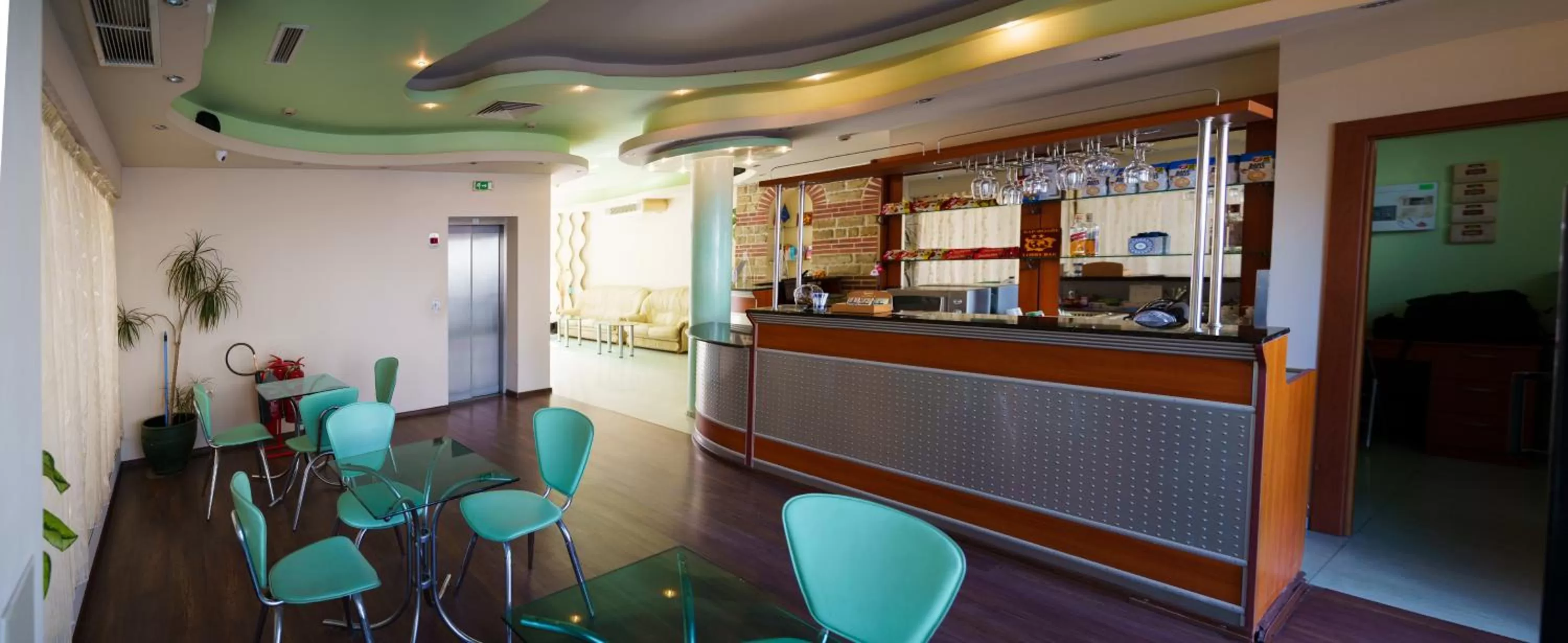 Lobby or reception in Dionis Hotel