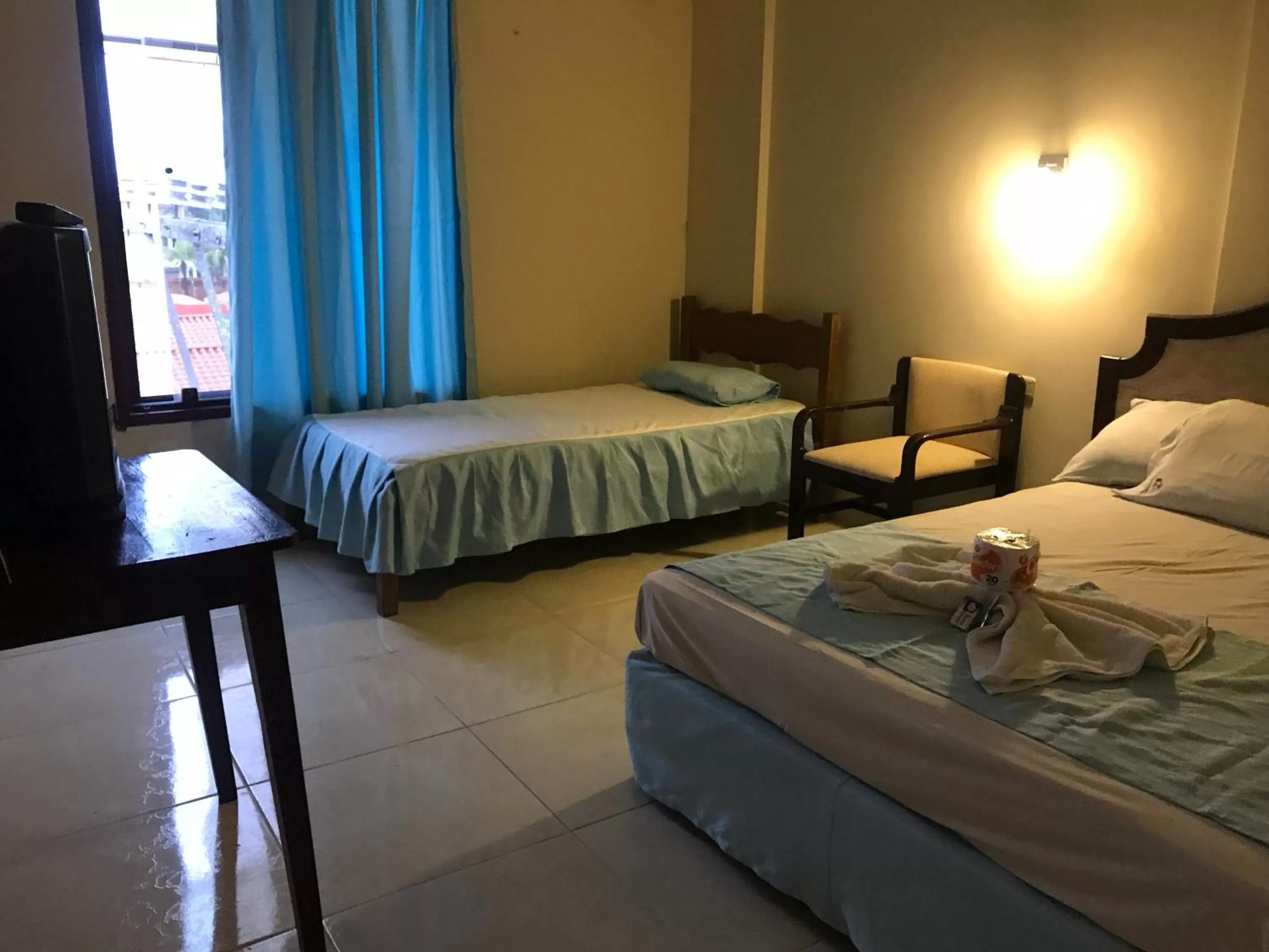 Bed in Hotel Viru Viru II