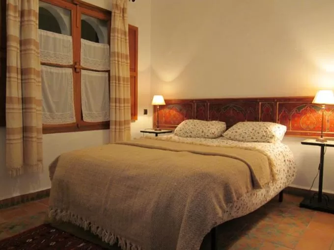 Bed in Hôtel Ras El Maa