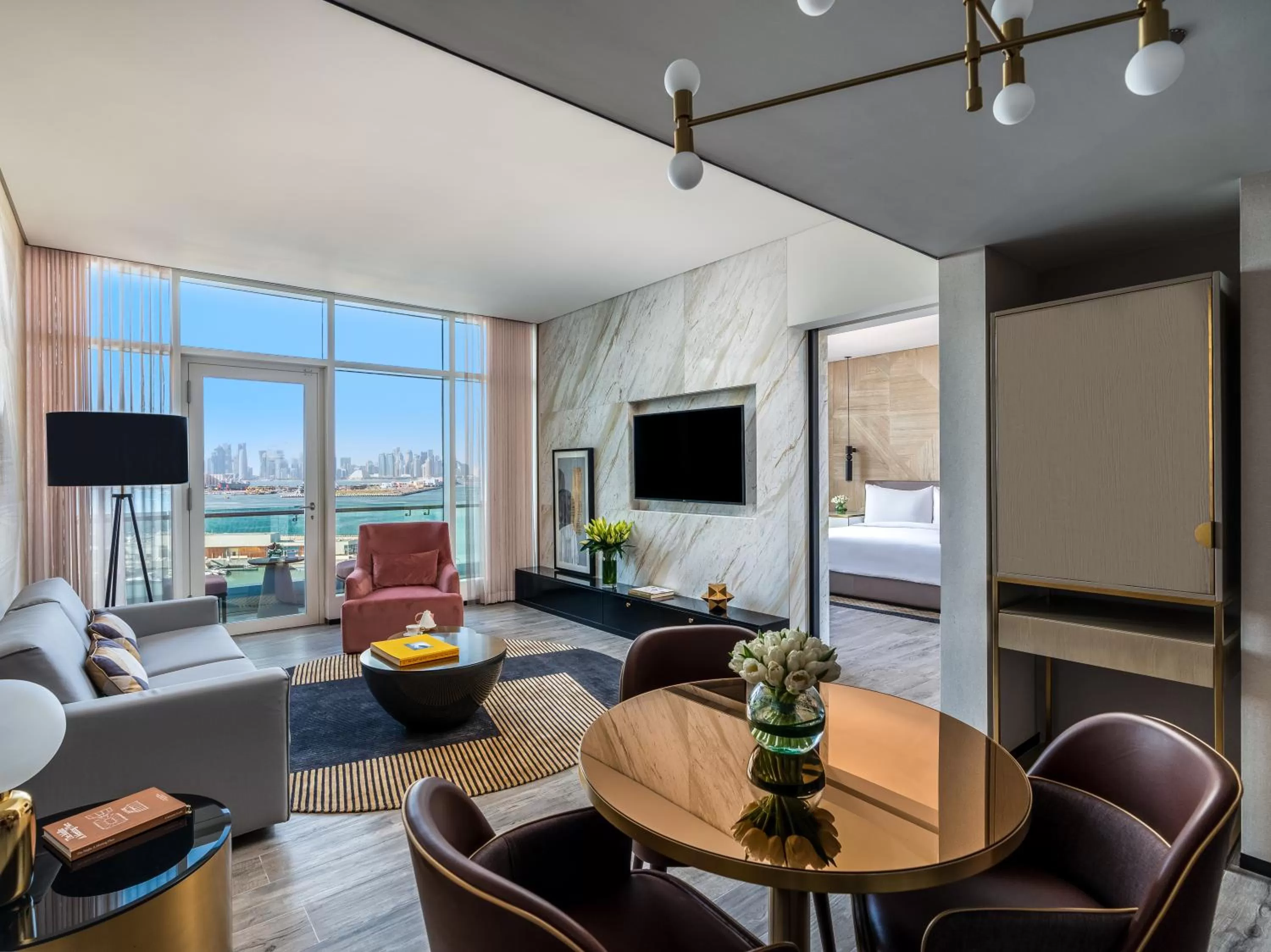 Bedroom in Rixos Gulf Hotel Doha