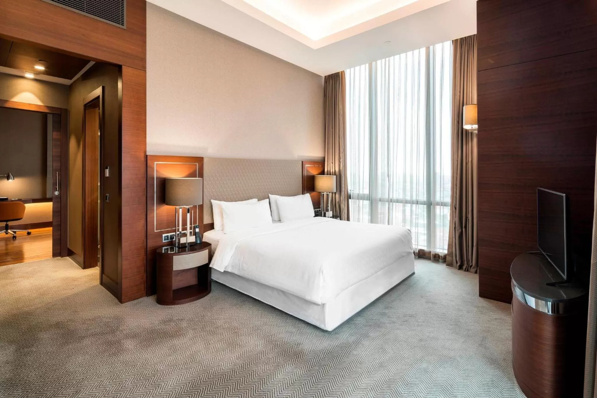 Bedroom, Bed in Sheraton Grand Istanbul Atasehir