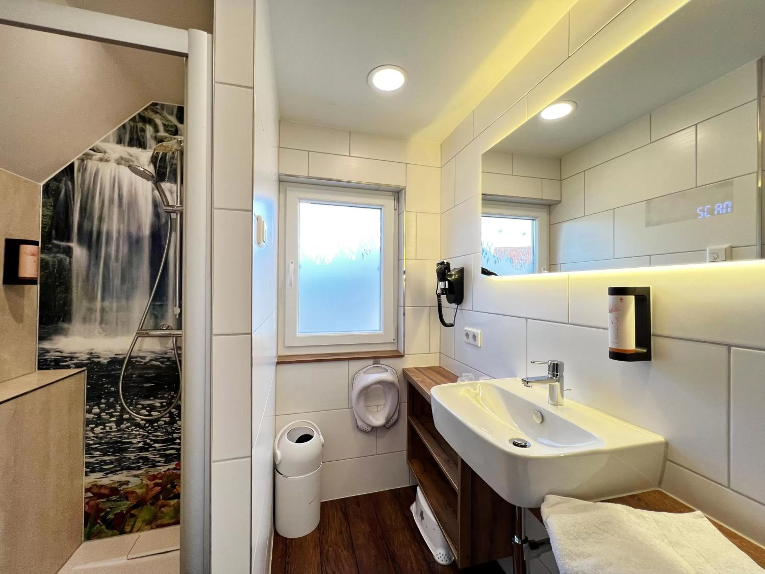 Bathroom in Familienhotel "Rhön Feeling"