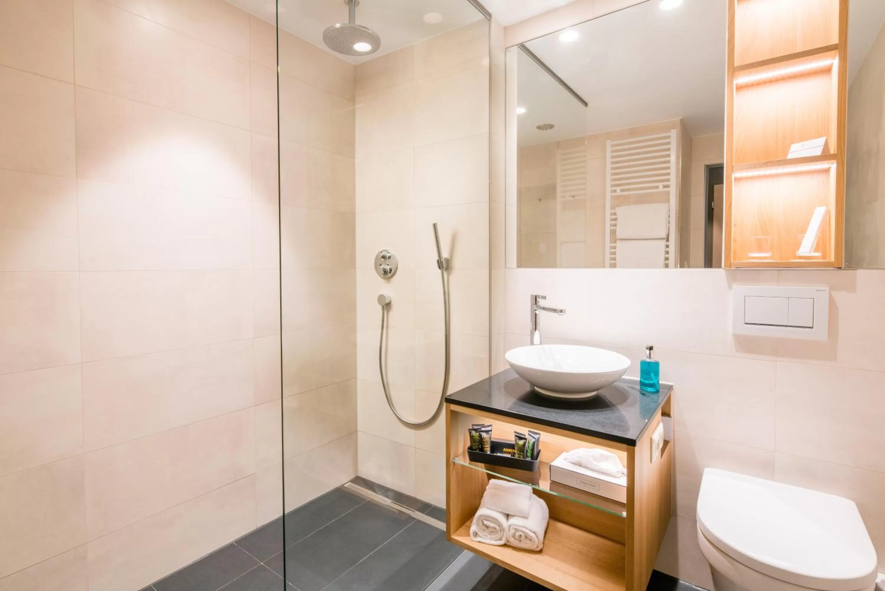 Shower in Best Western Premier Central Hotel Leonhard