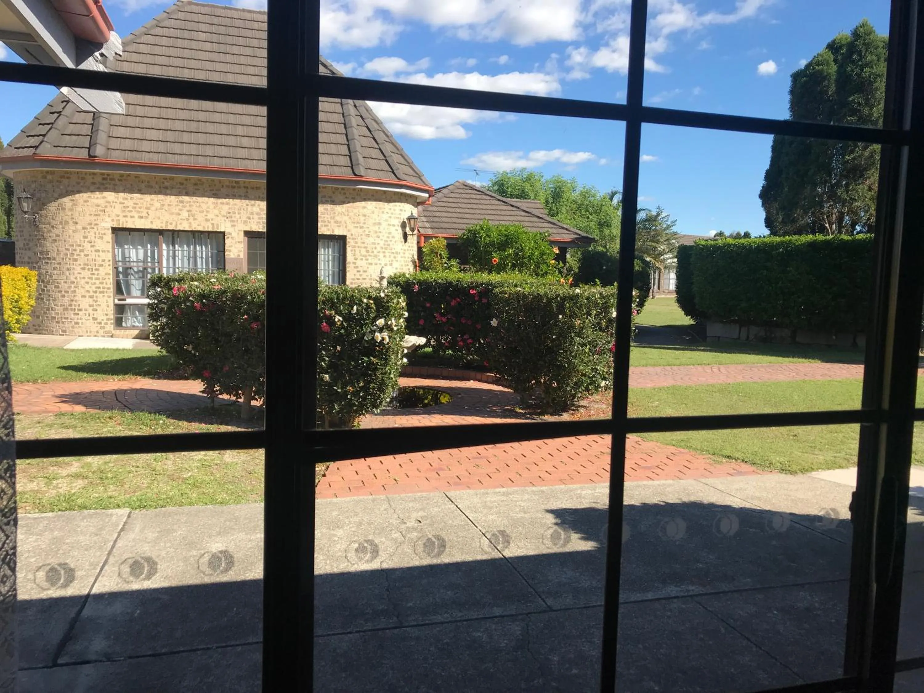 Garden view in Sir Francis Drake