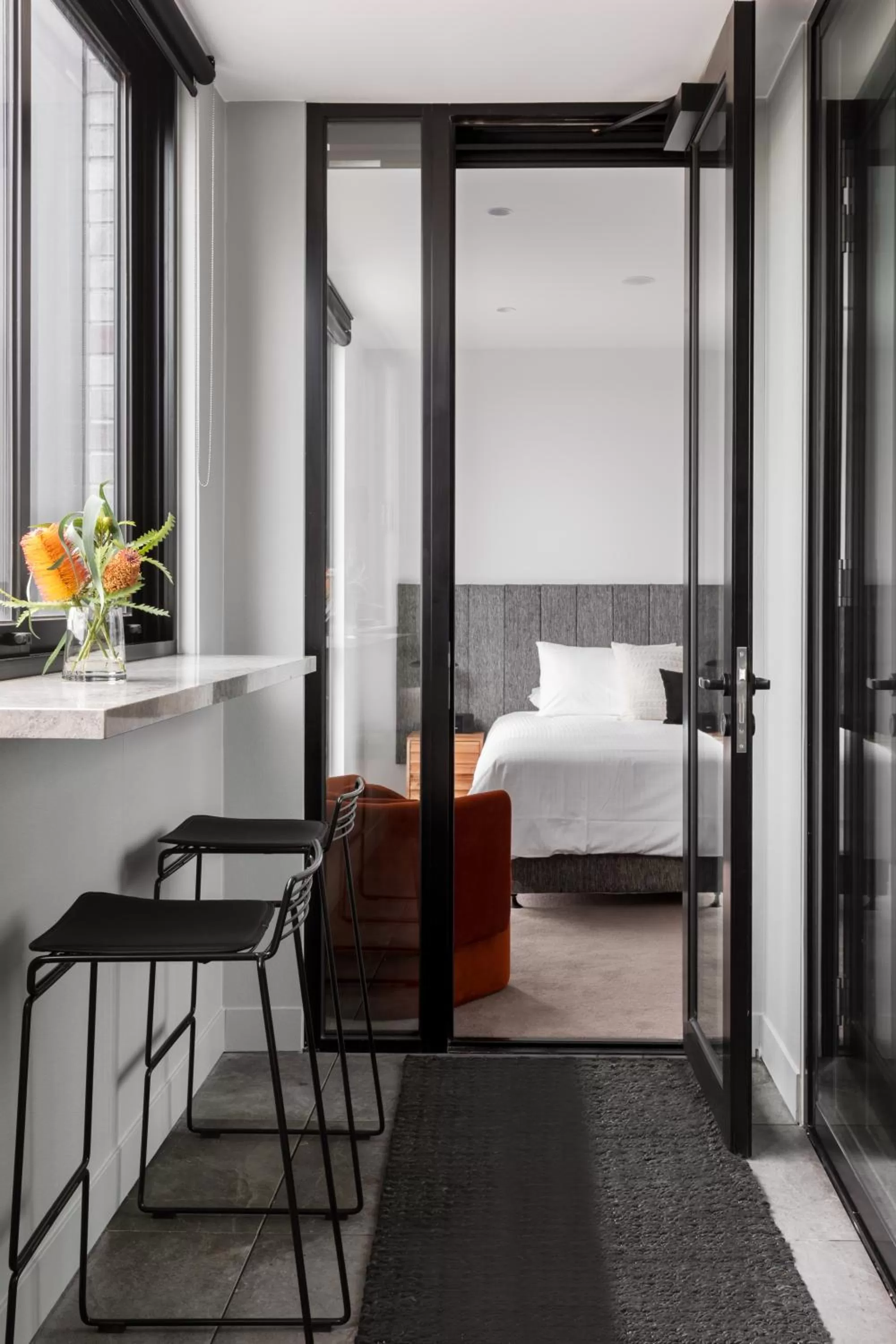 Bed in Caroline Serviced Apartments Richmond