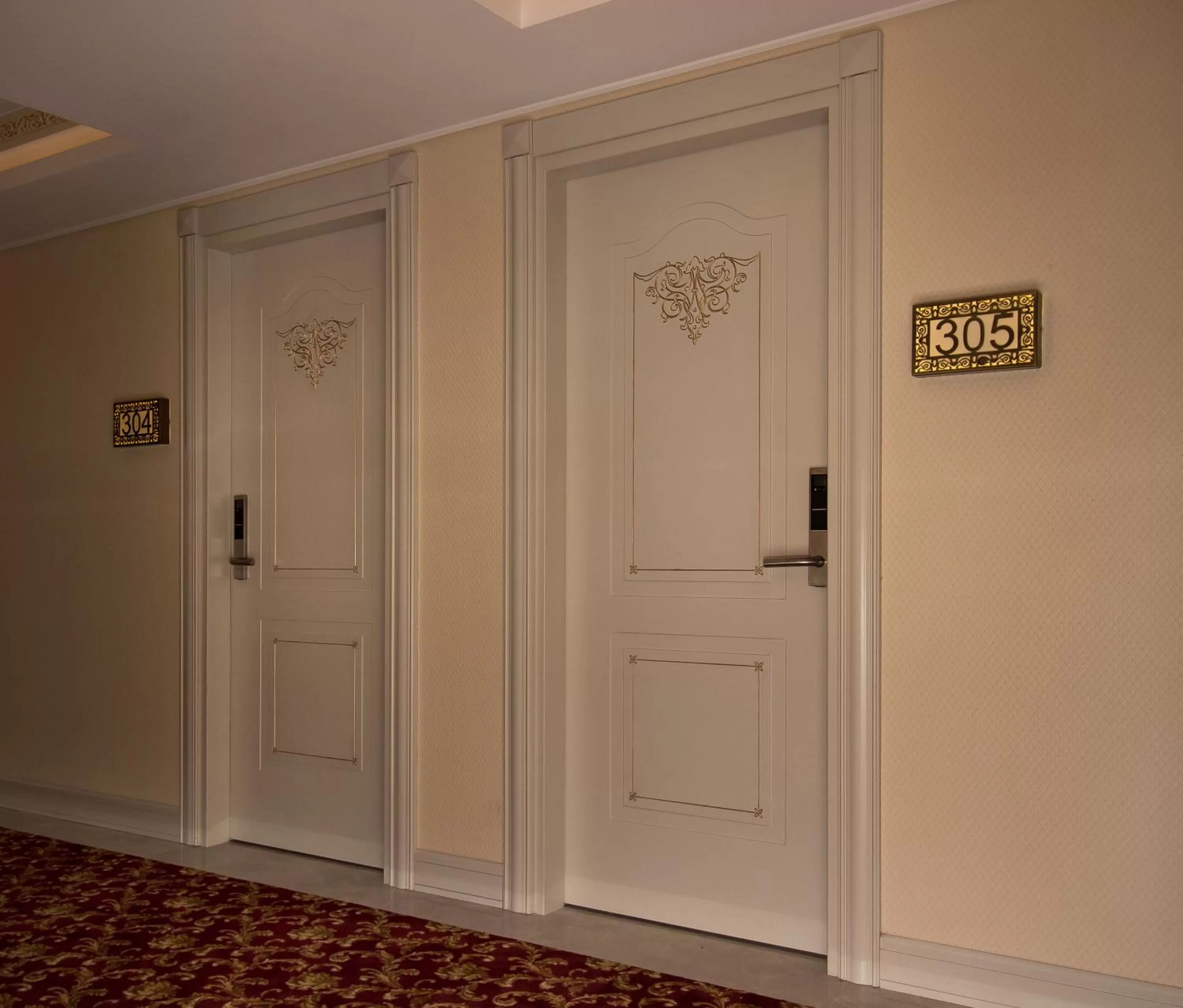 Decorative detail in Istanbul Town Hotel