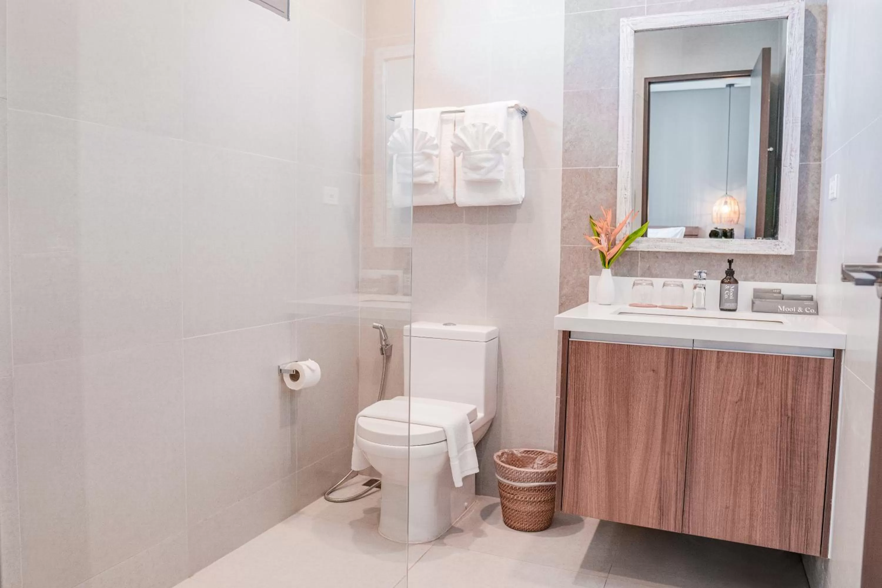 Bathroom in Charlie's El Nido Managed by HII