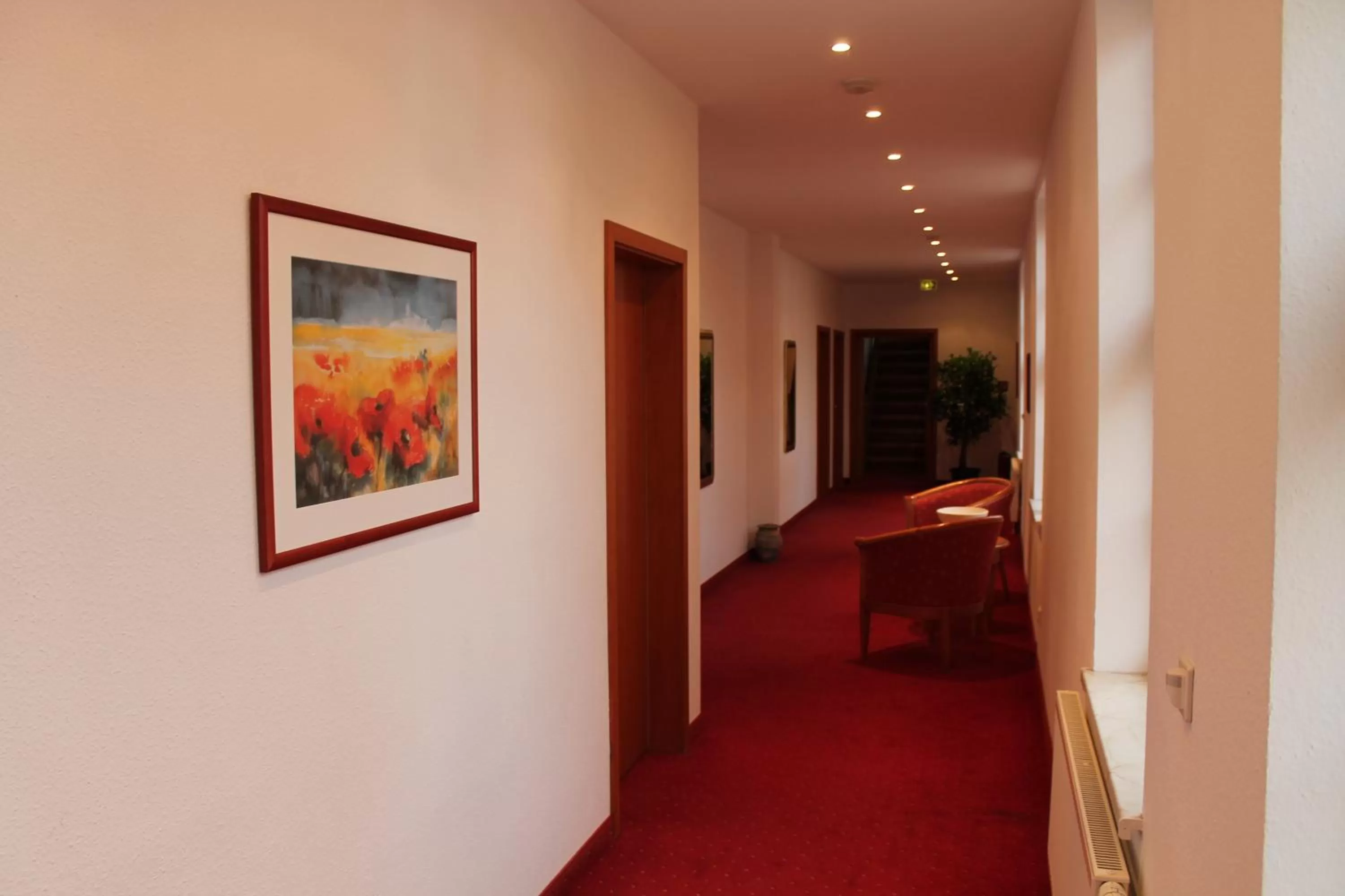 Lobby or reception in Hotel zum Brauhaus