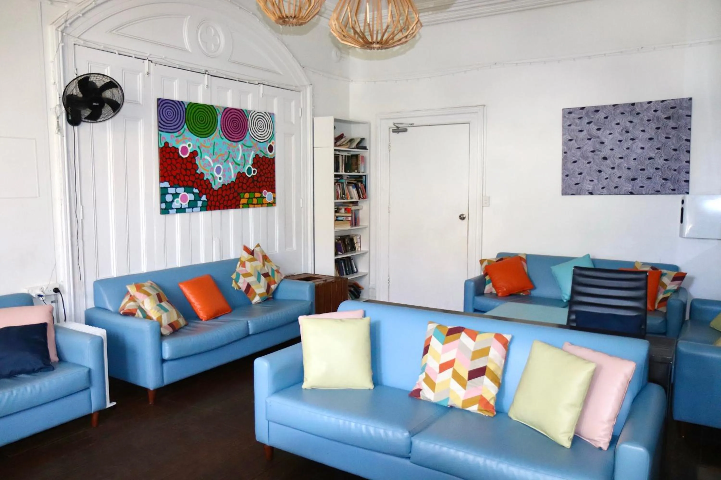 Living room in Original Backpackers