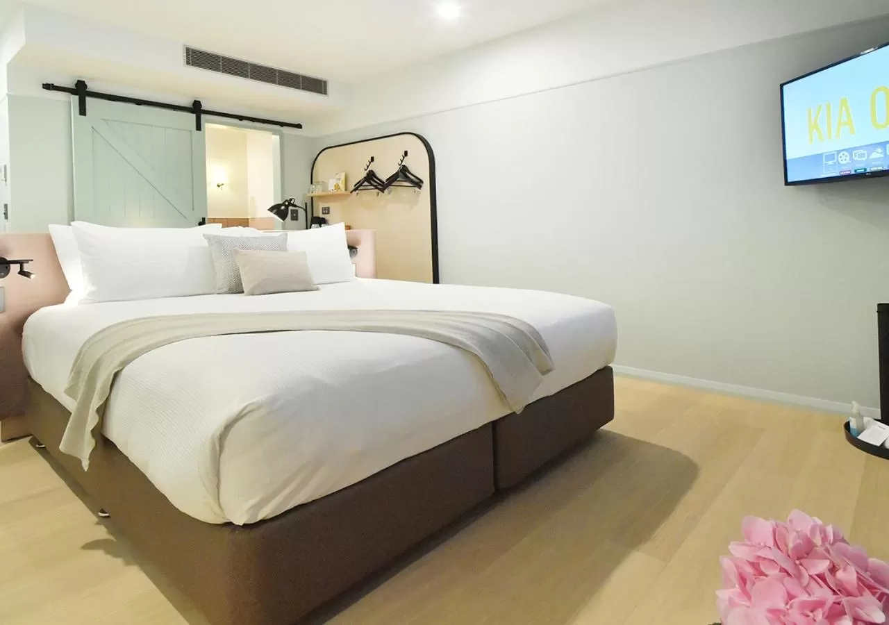 Bed in Sudima Auckland City