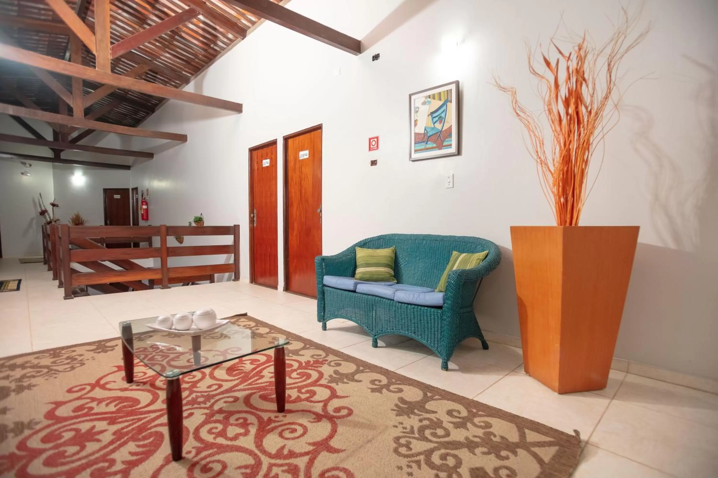 Living room in Hotel Ciribaí