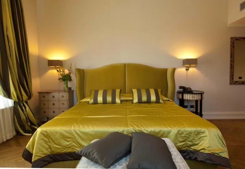 Bed in Villa Necchi alla Portalupa