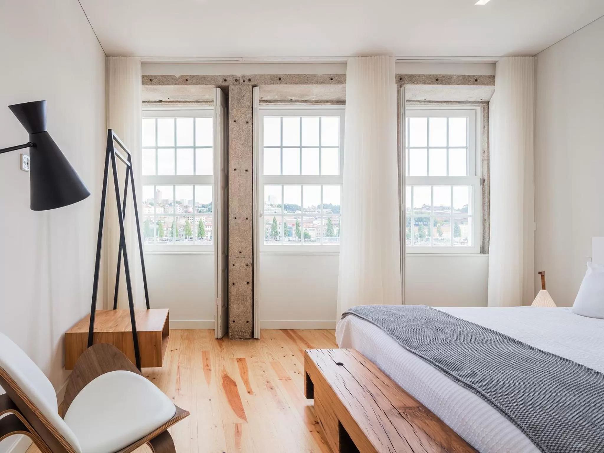 Bedroom, Bed in Porto River