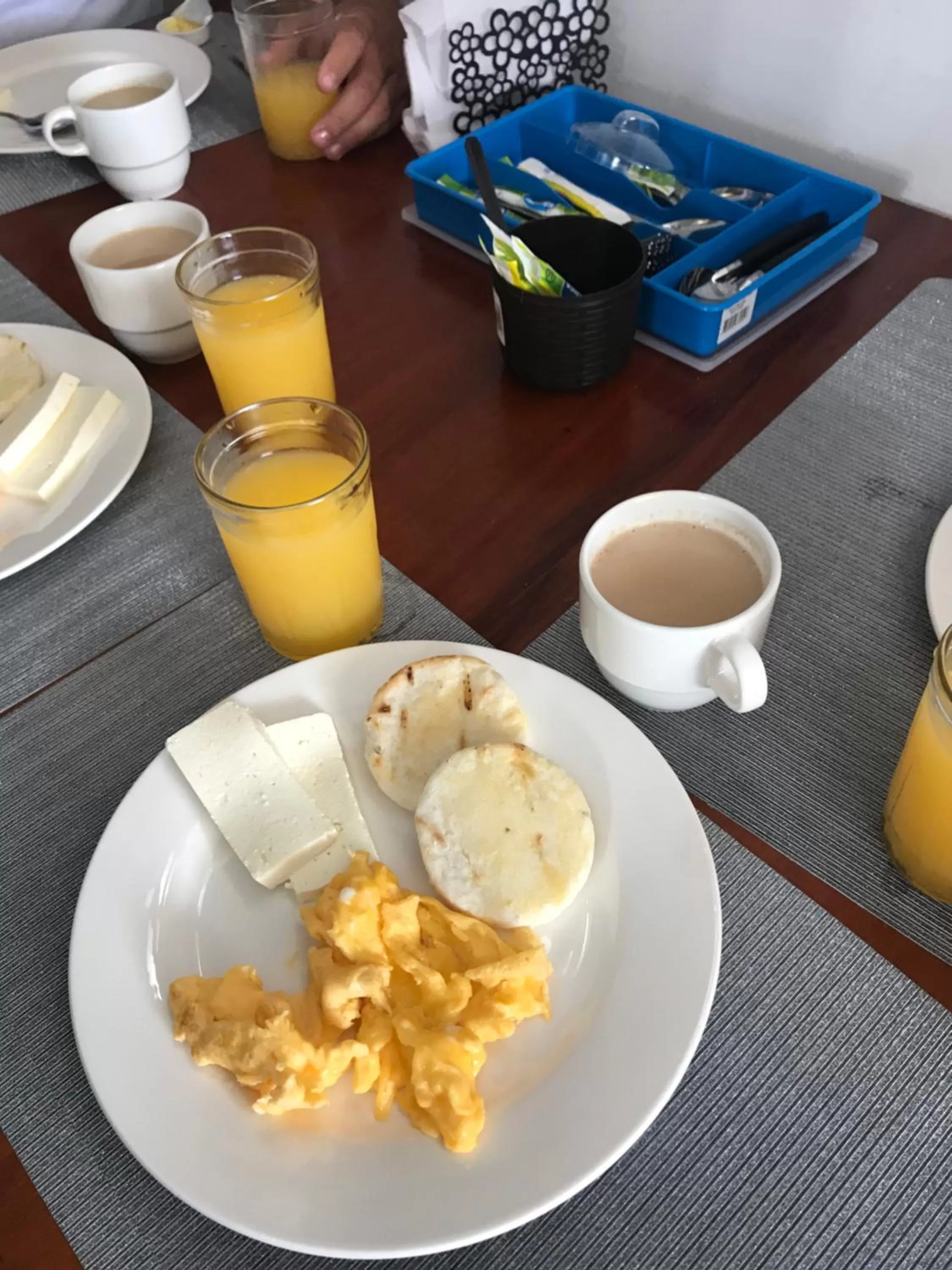 American breakfast in Hotel La Española