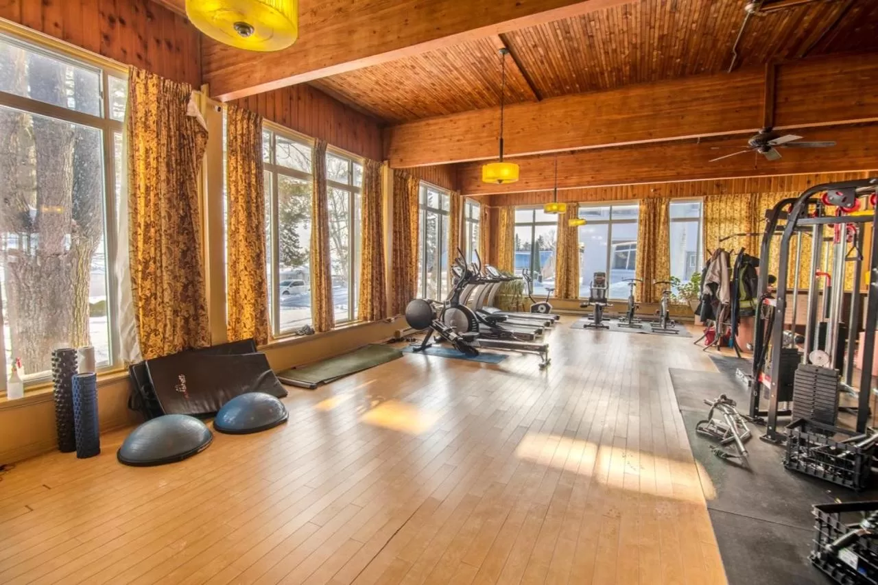 Fitness centre/facilities in Caswell Resort