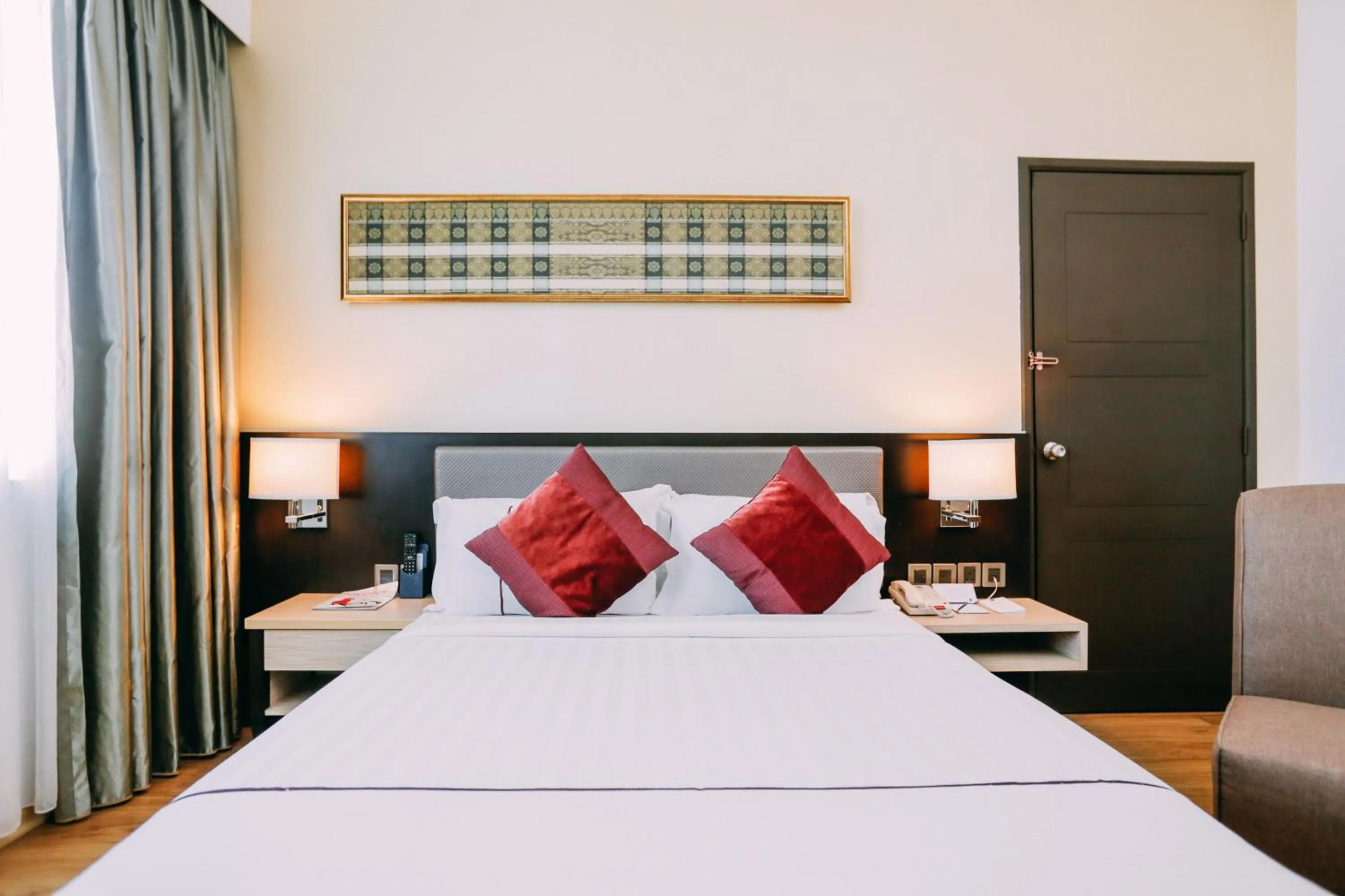 Bed in Hotel Granada Johor Bahru