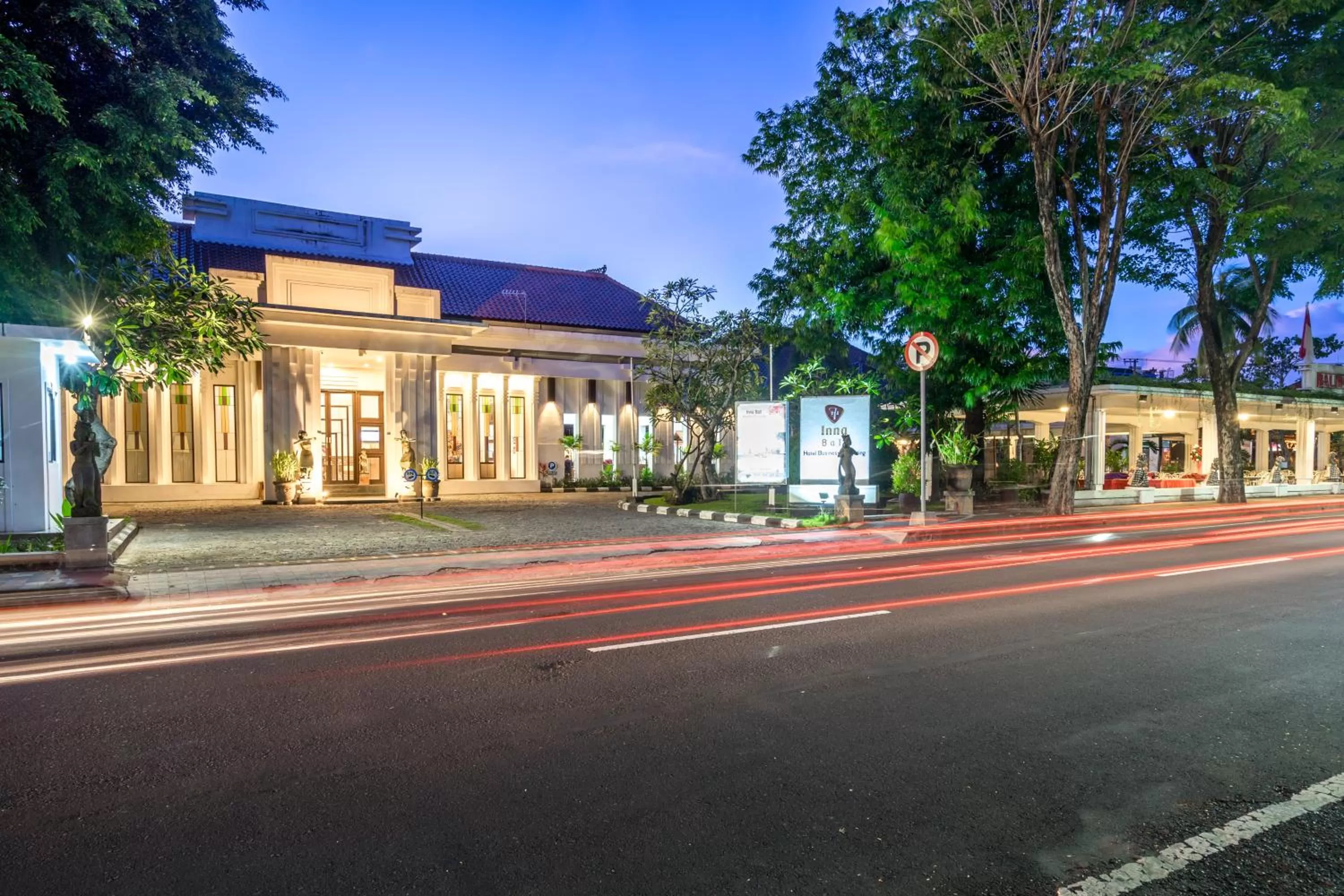 Facade/entrance in Inna Bali Heritage Hotel