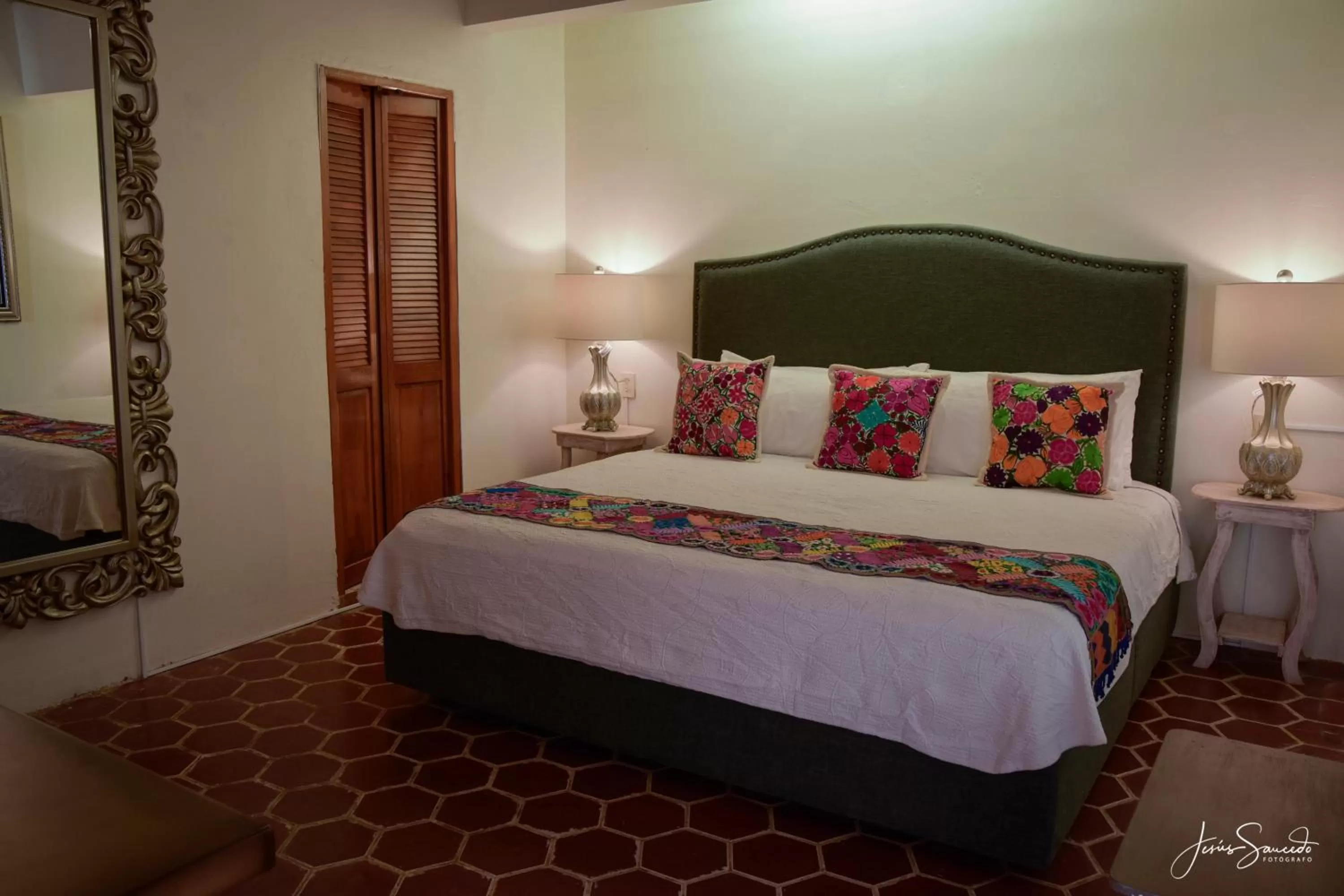 Bed in Del Centro Hotel Bernal