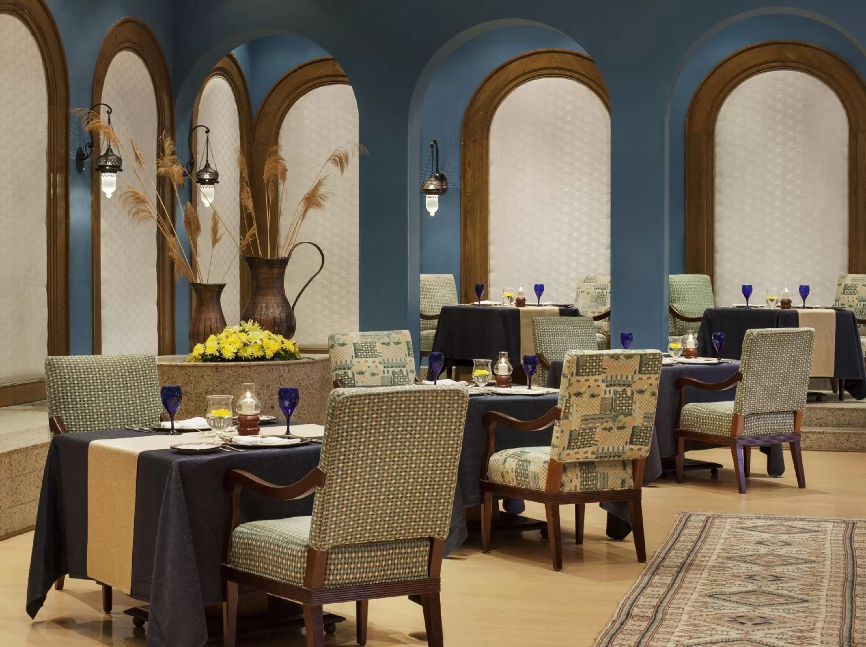 Restaurant/places to eat in The Oberoi Beach Resort, Sahl Hasheesh