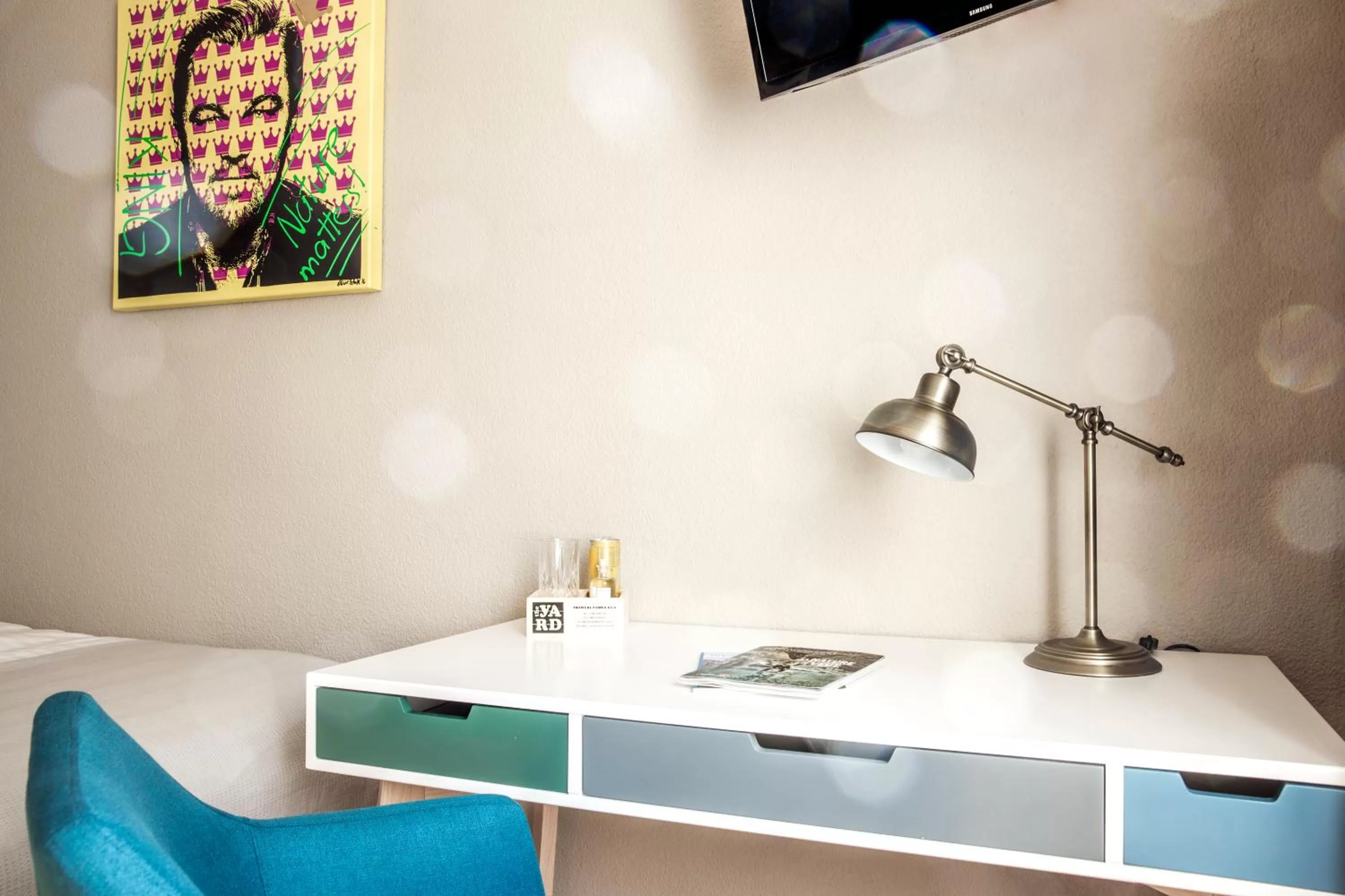 Decorative detail in The Yard Zürich