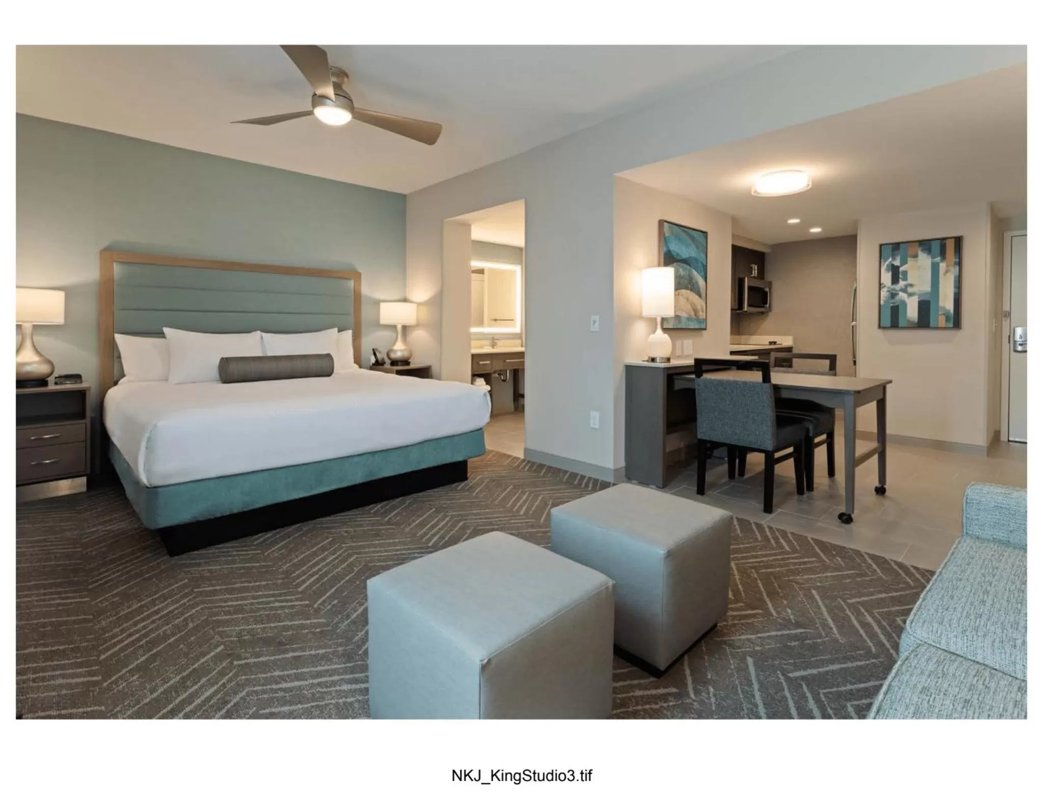 Photo of the whole room, Bed in Homewood Suites By Hilton Panama City Beach, Fl