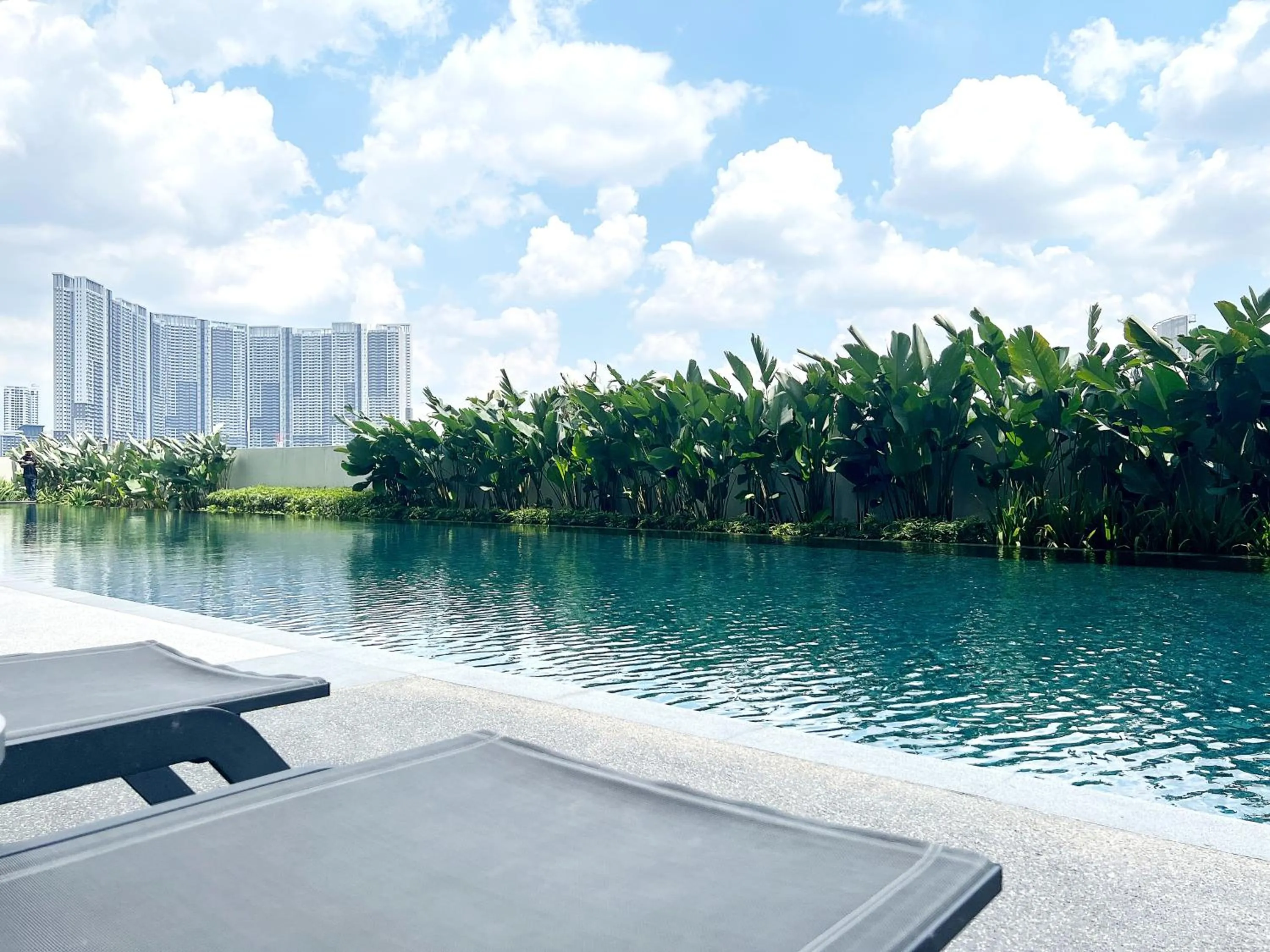 Swimming pool in Infini Suites@ UNA Residences, Sunway Velocity KL