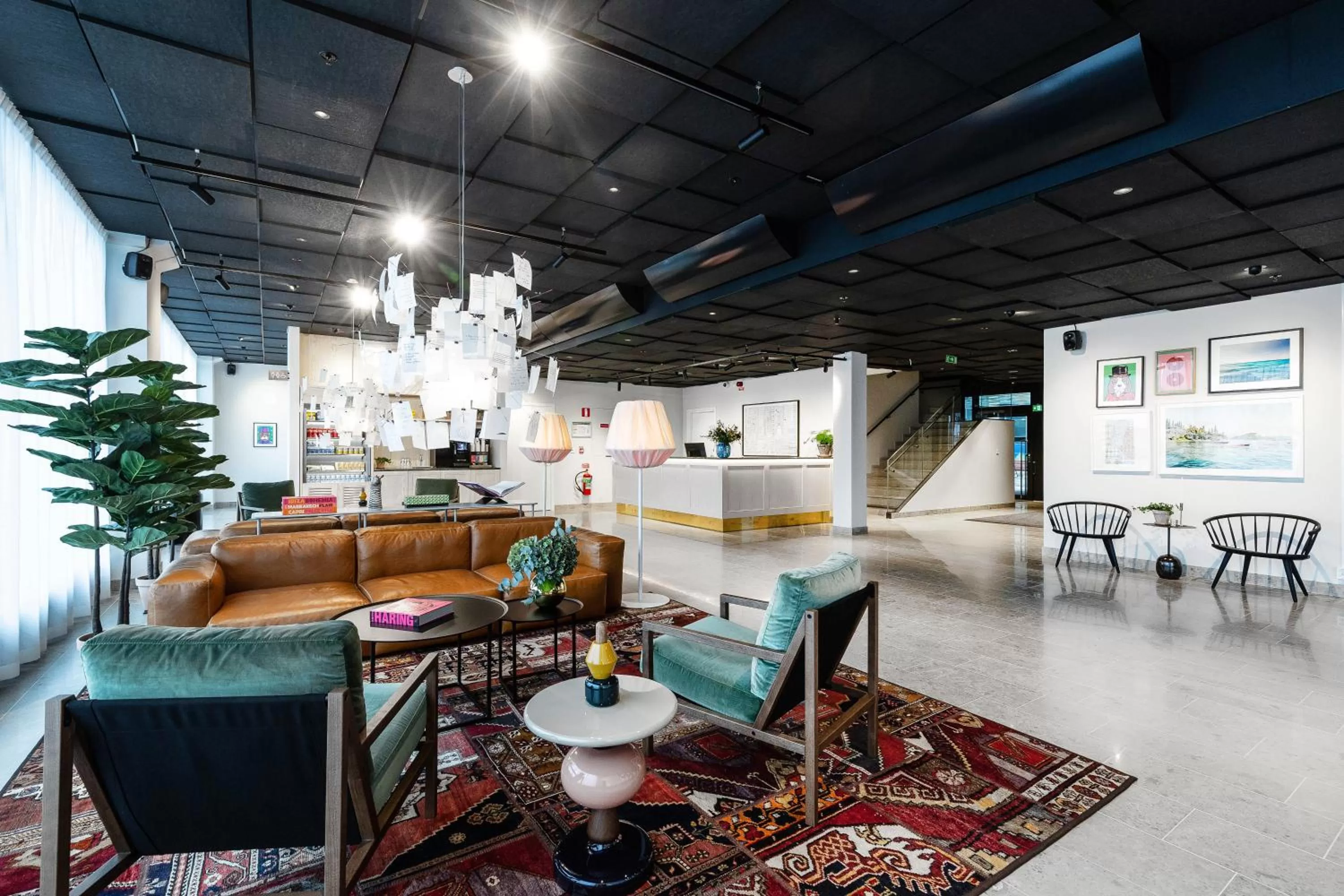 Lobby or reception in Biz Apartment Bromma