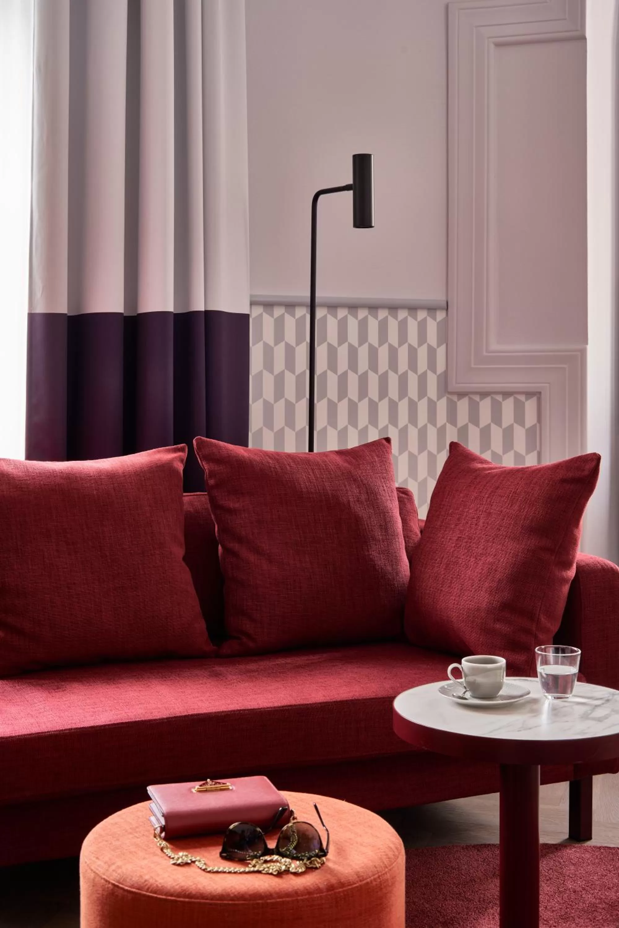 Seating area in Falkensteiner Boutique Hotel Prague