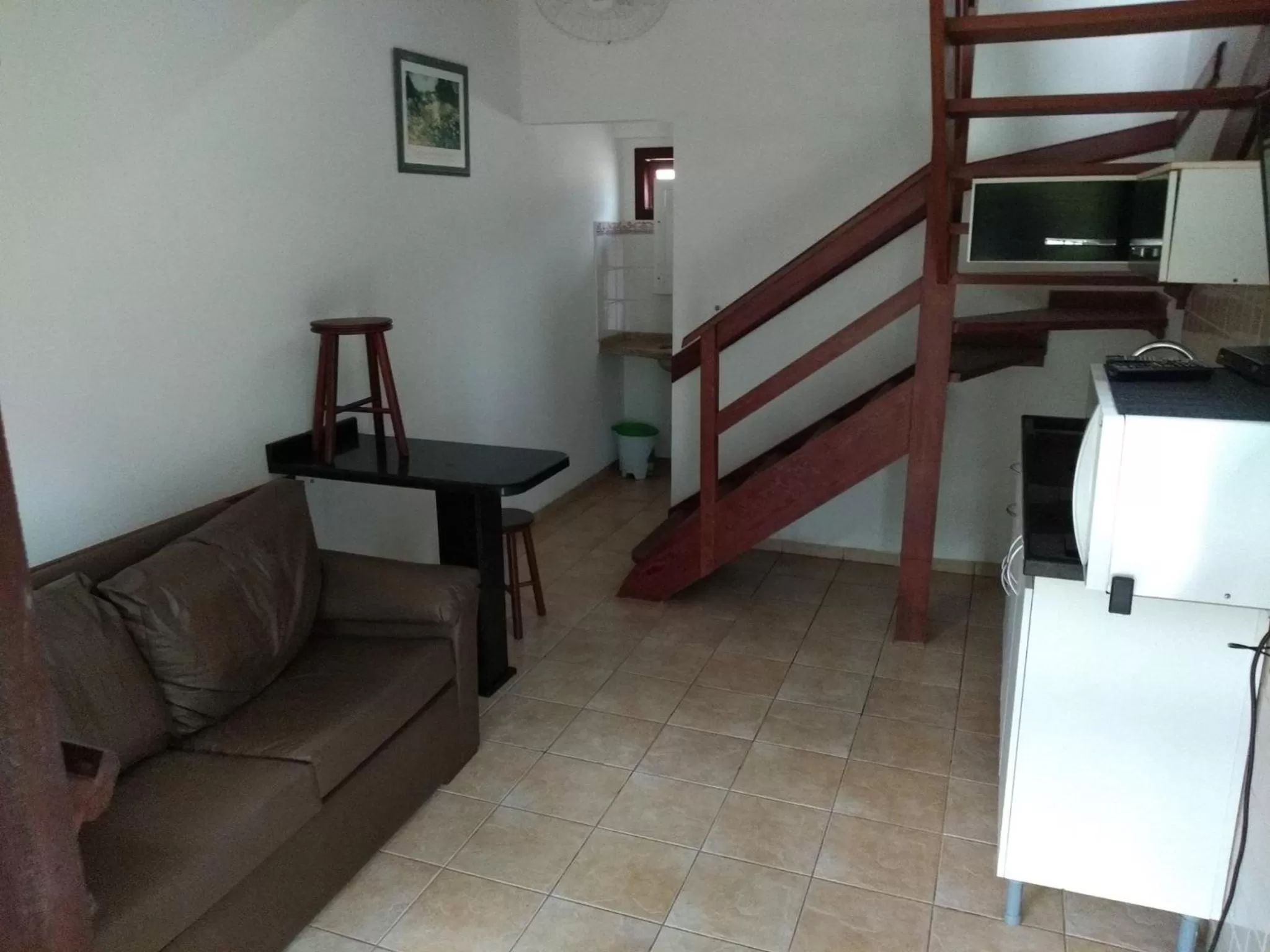 Seating Area in Pousada Bangalôs Da Mole - Florianópolis