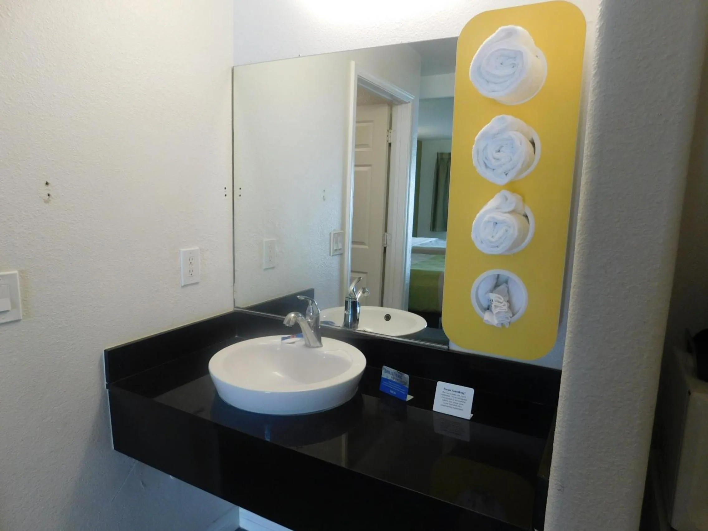 Bathroom in Motel 6 - Downtown Monterey