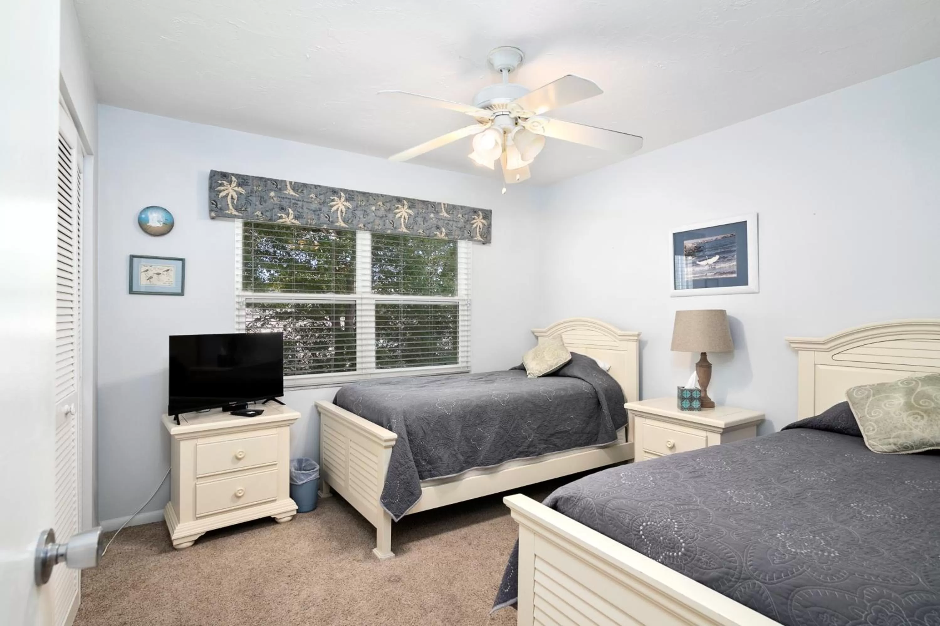 Bedroom, Bed in The Ringling Beach House