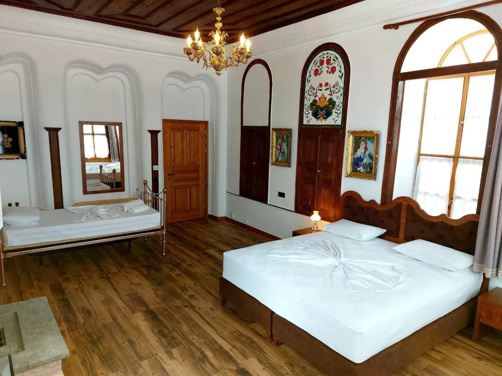 Decorative detail, Bed in Boutique Hotel Praga