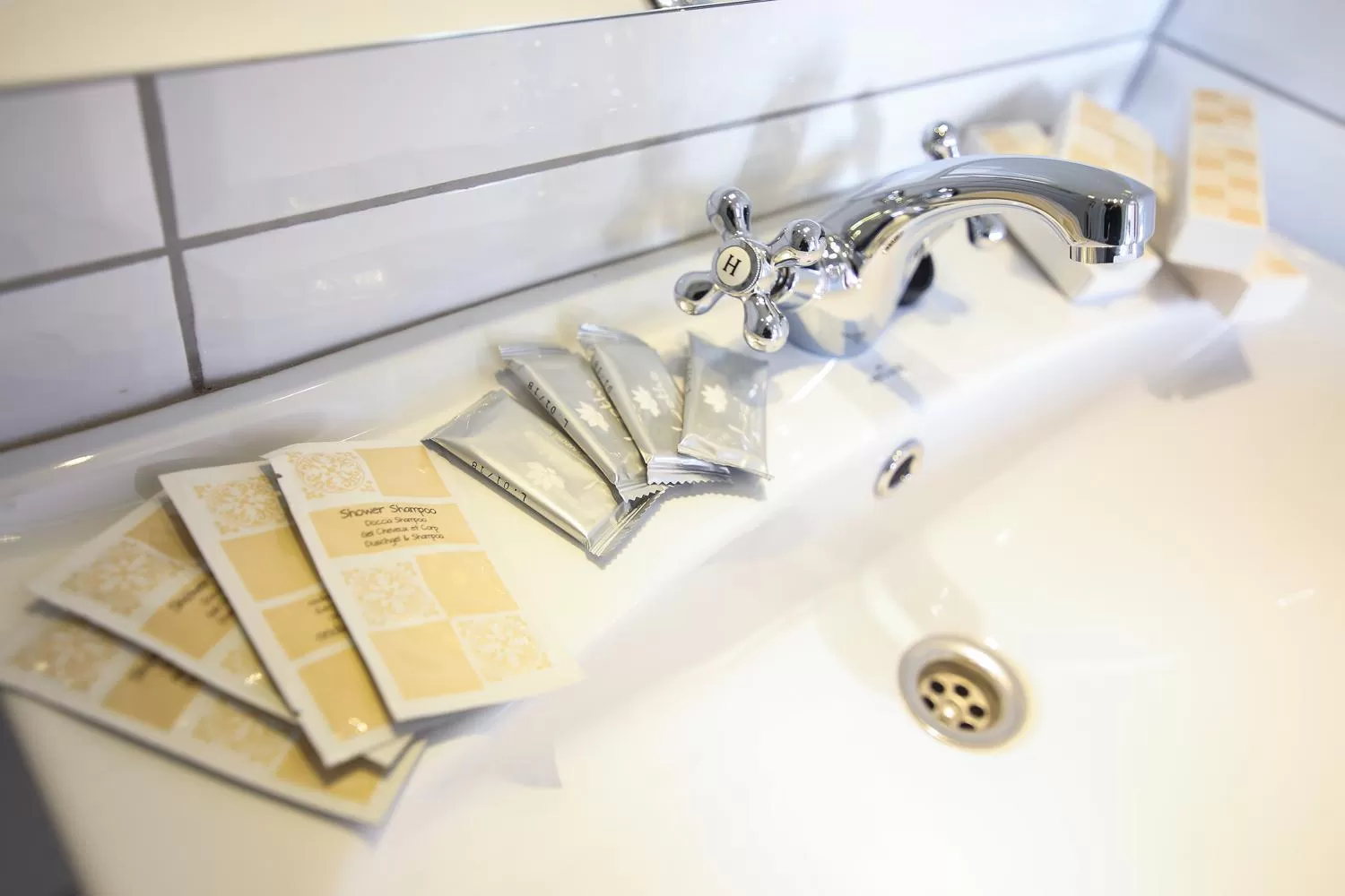 Bathroom in Hotel Vila Katrca