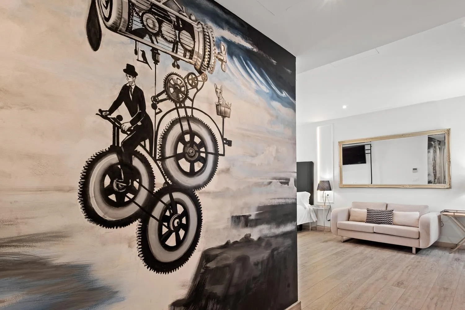 Bedroom in Urban Anaga Hotel