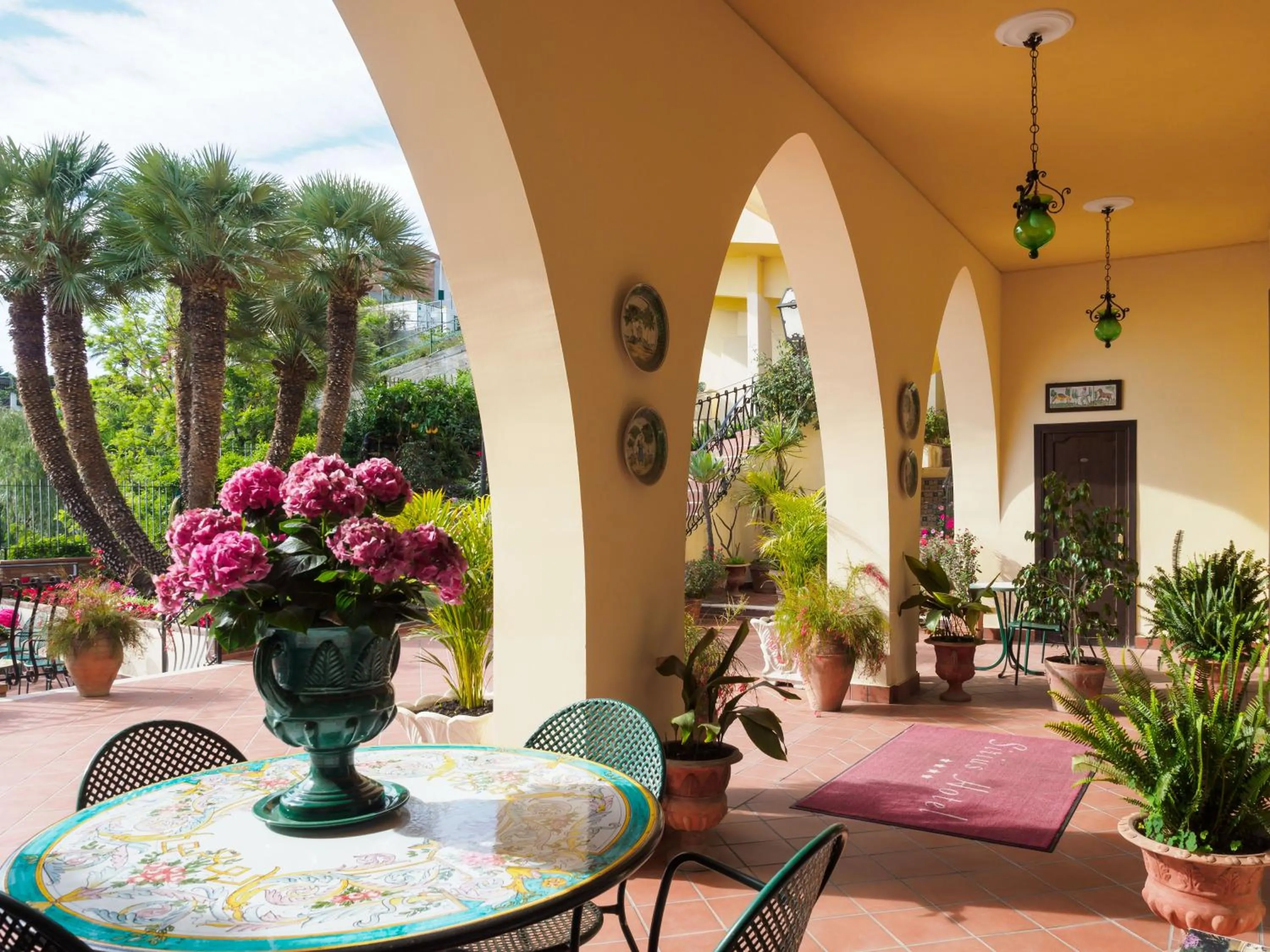 Garden in Hotel Sirius