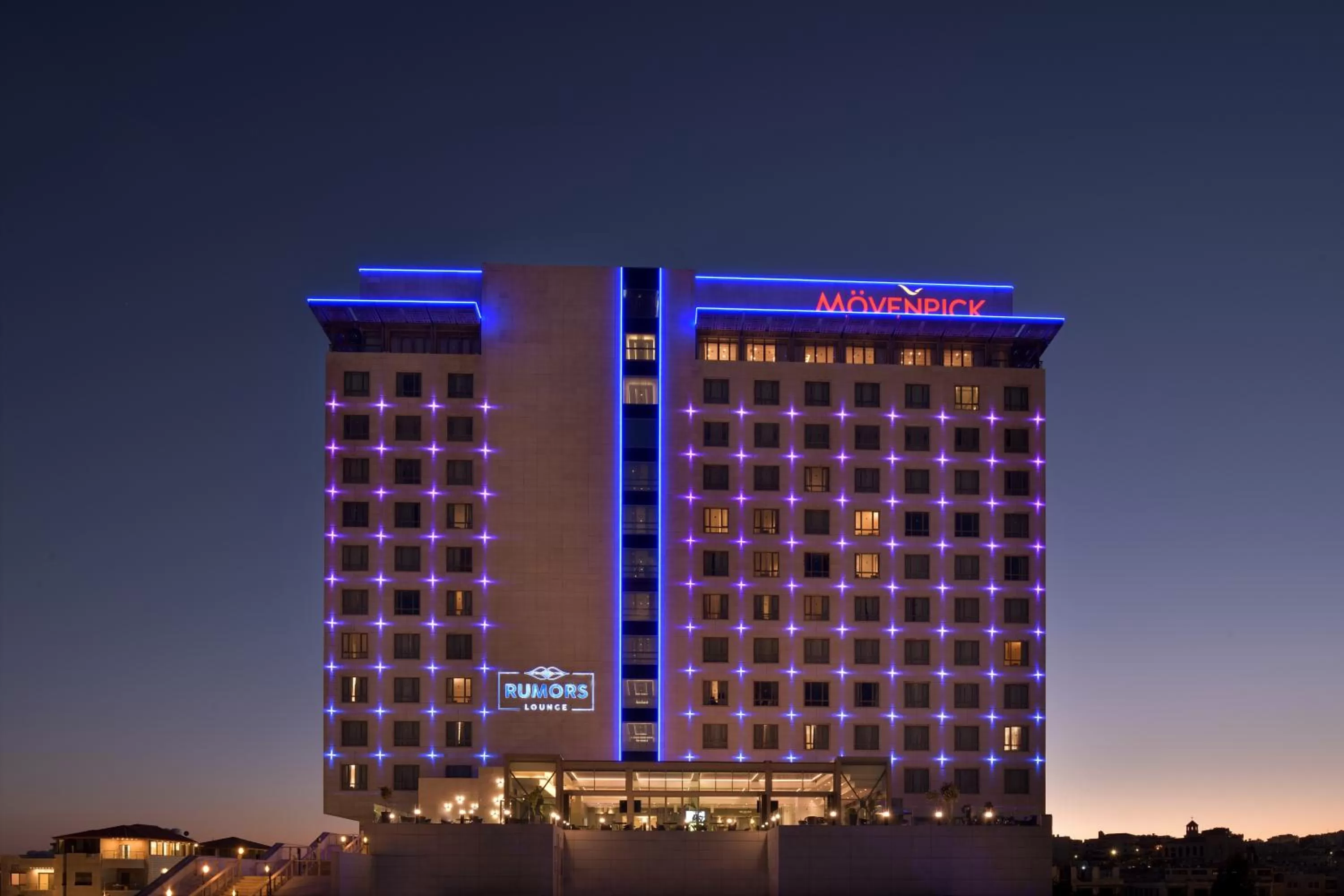 Property building in Mövenpick Hotel Amman