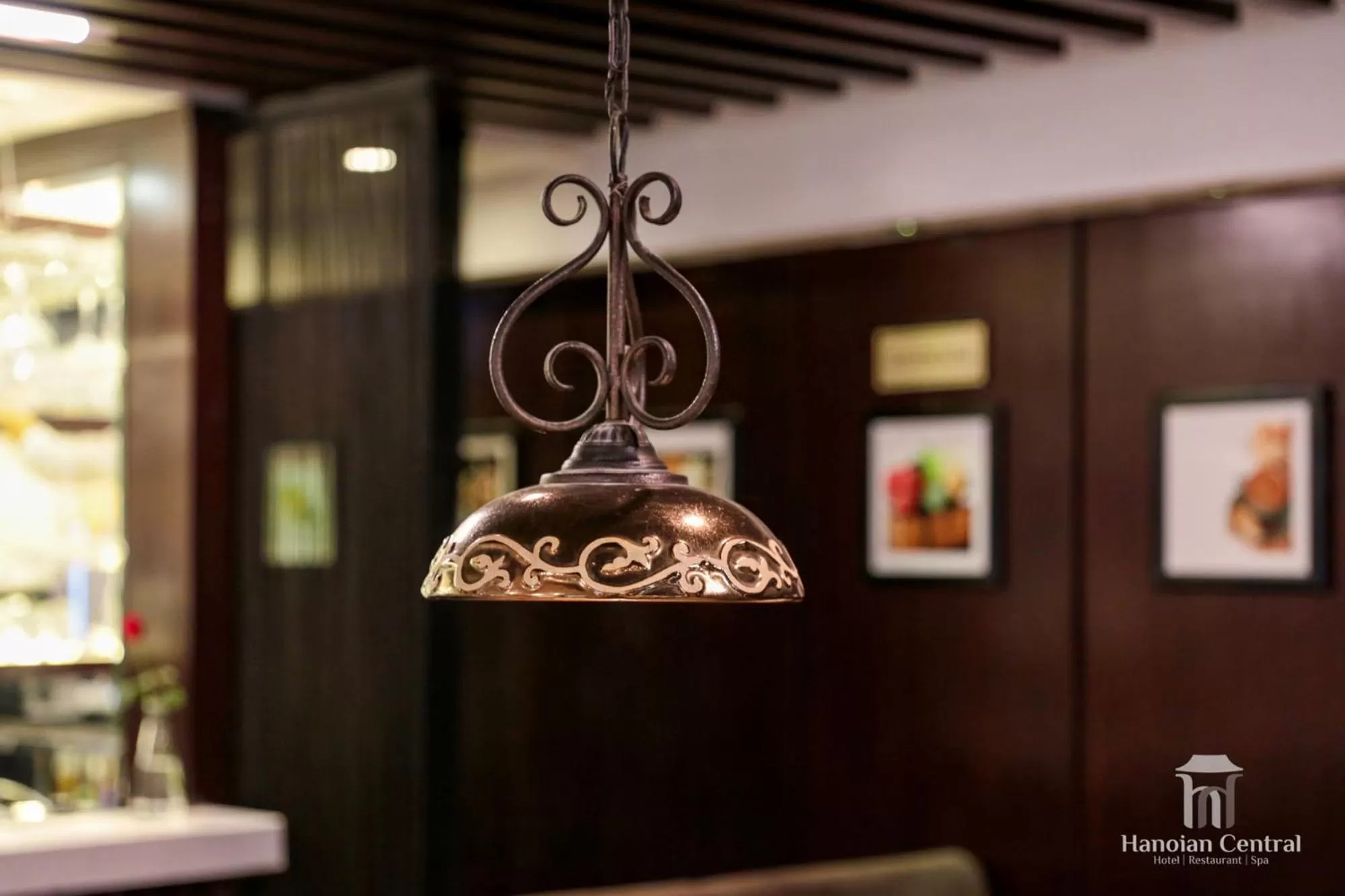 Decorative detail in Hanoian Central Hotel & Spa