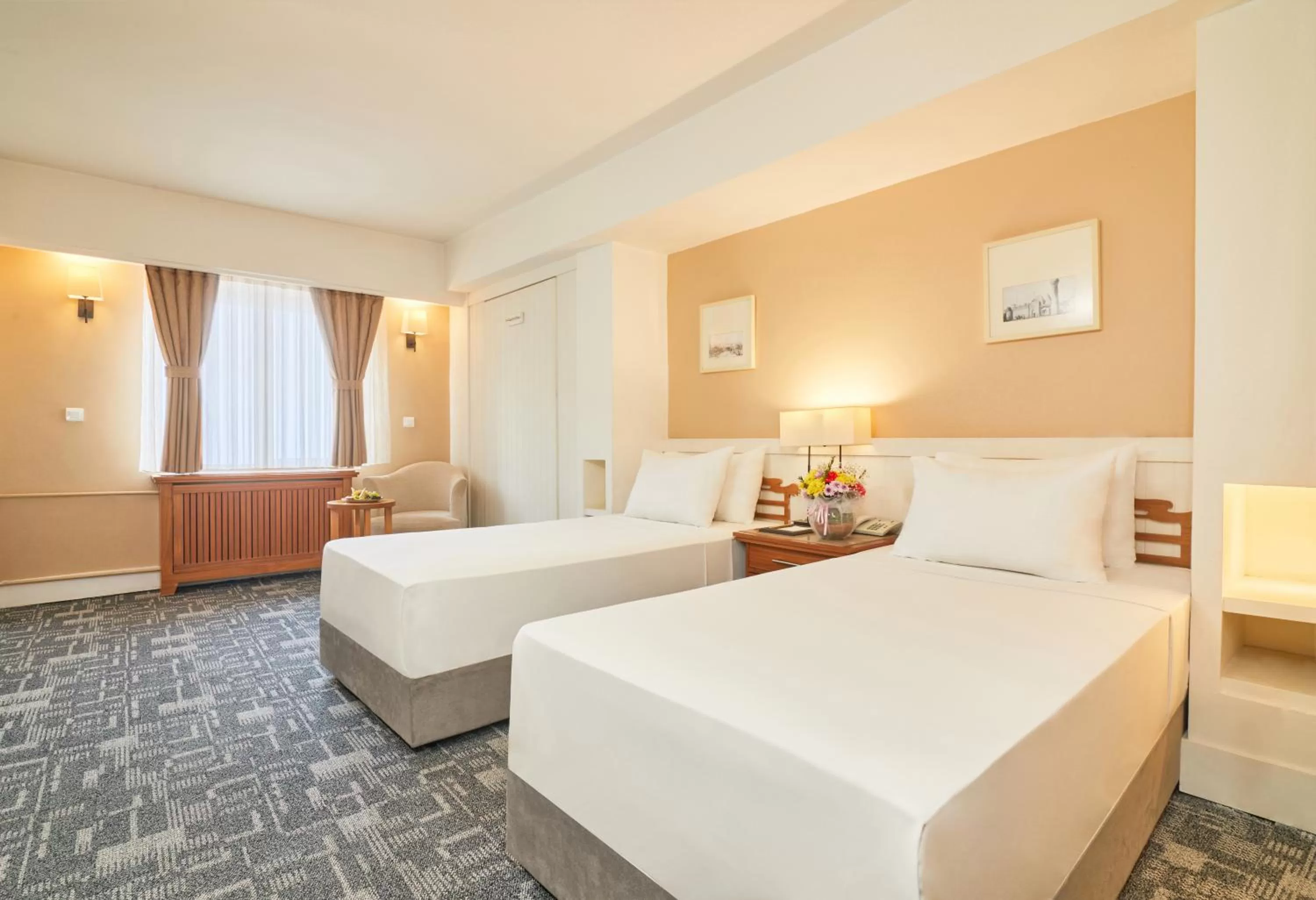 Bathroom, Bed in Dedeman Palandoken Ski Lodge Hotel