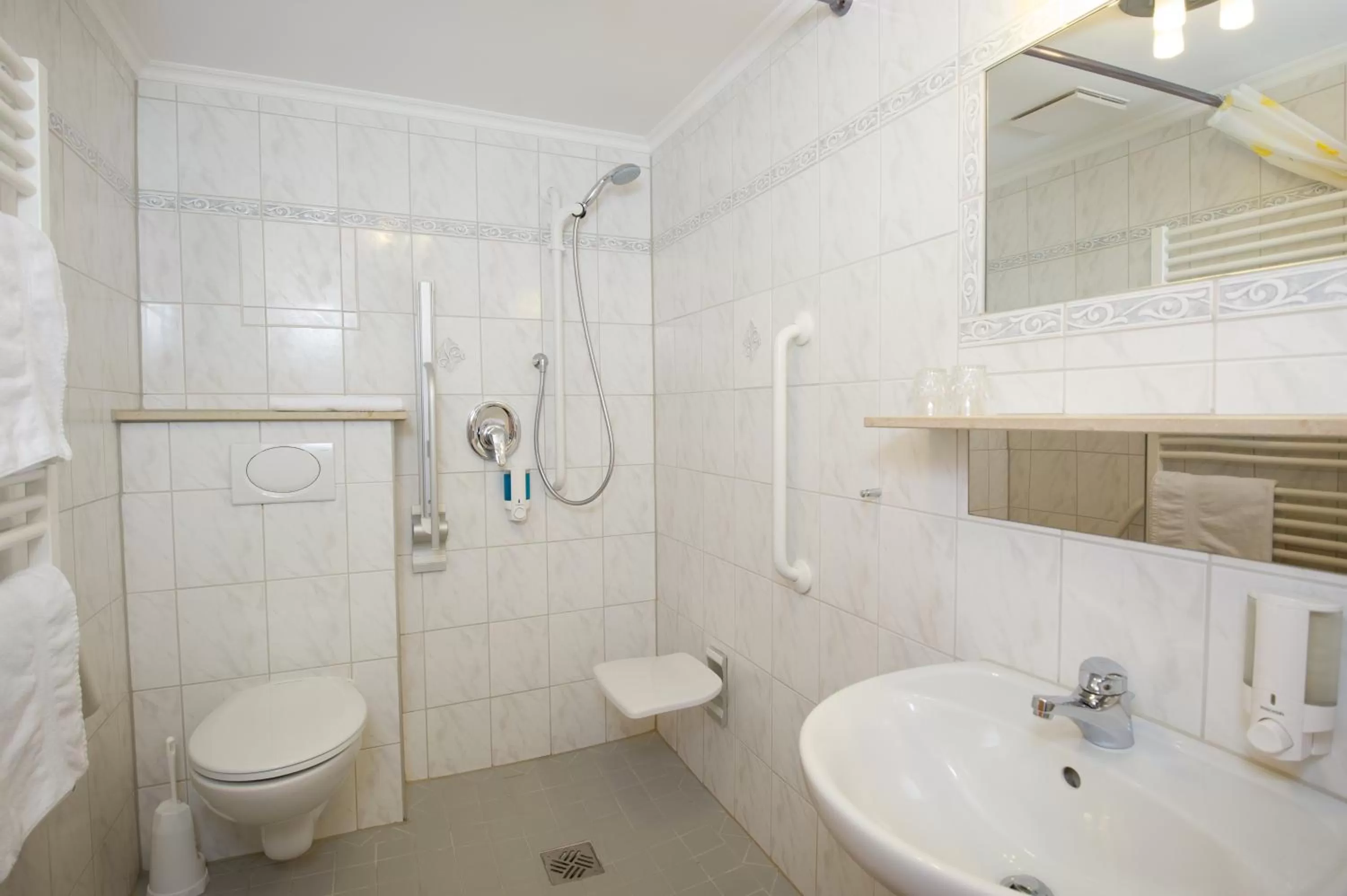 Bathroom in Hotel Pockinger Hof