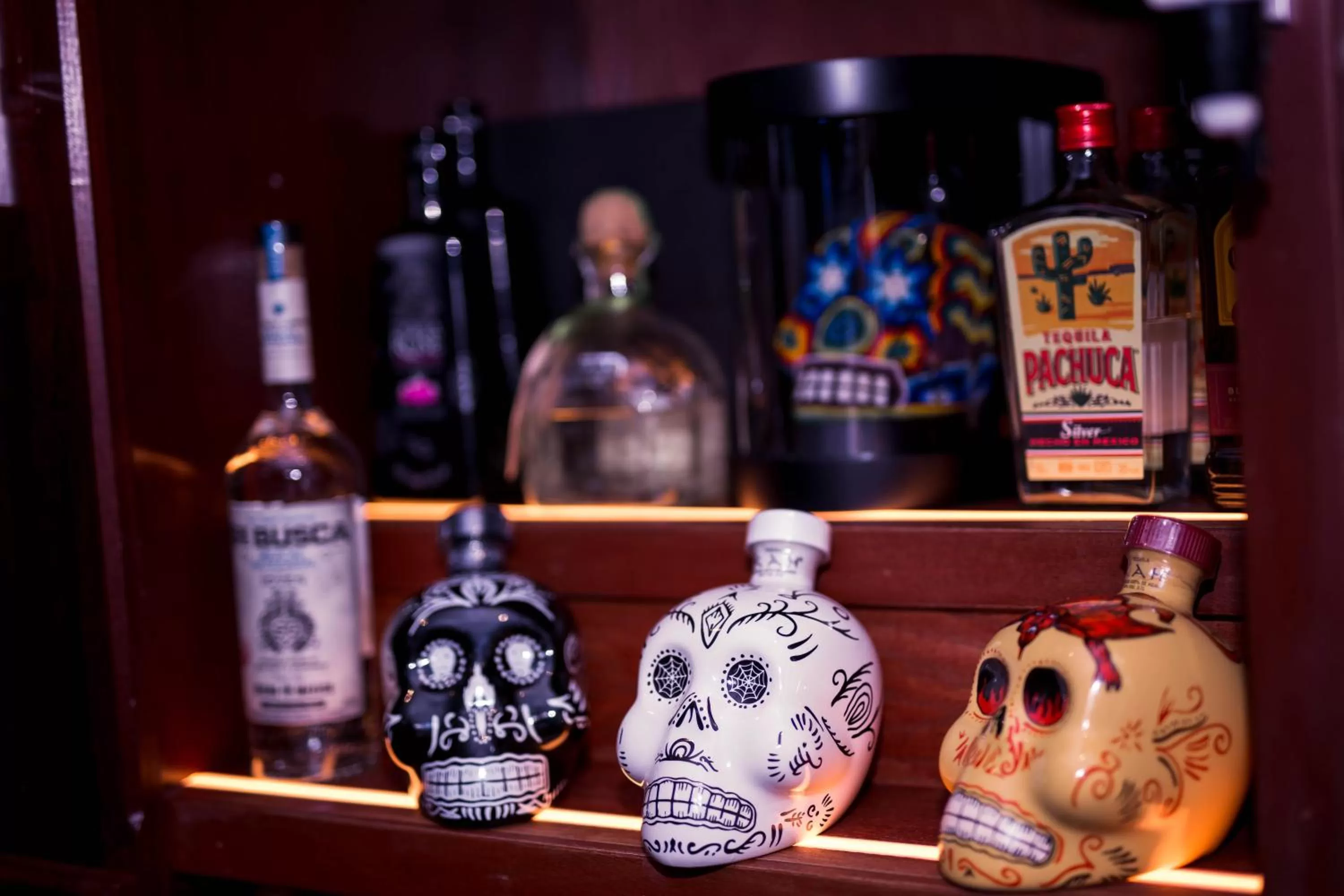 Lounge or bar in The Strand Hotel, the former residence of Oscar Wilde