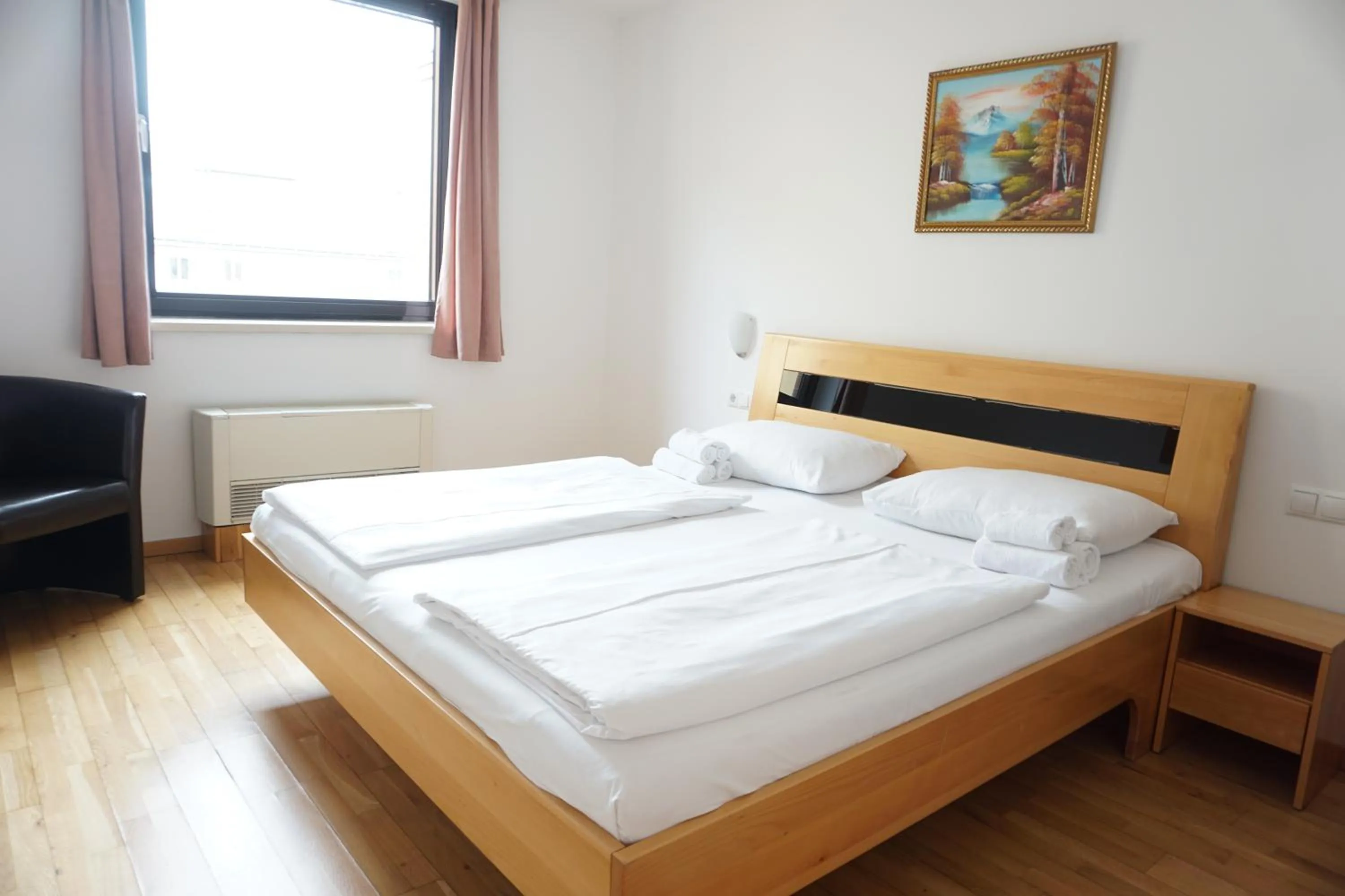 Bed in Hotel Kaffeemühle