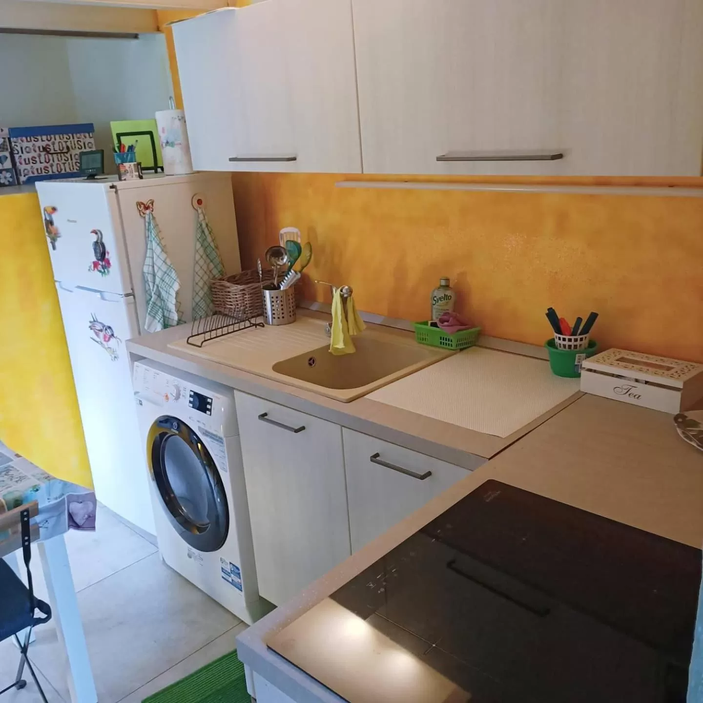 Kitchen/Kitchenette in B&B Un posto nel mondo