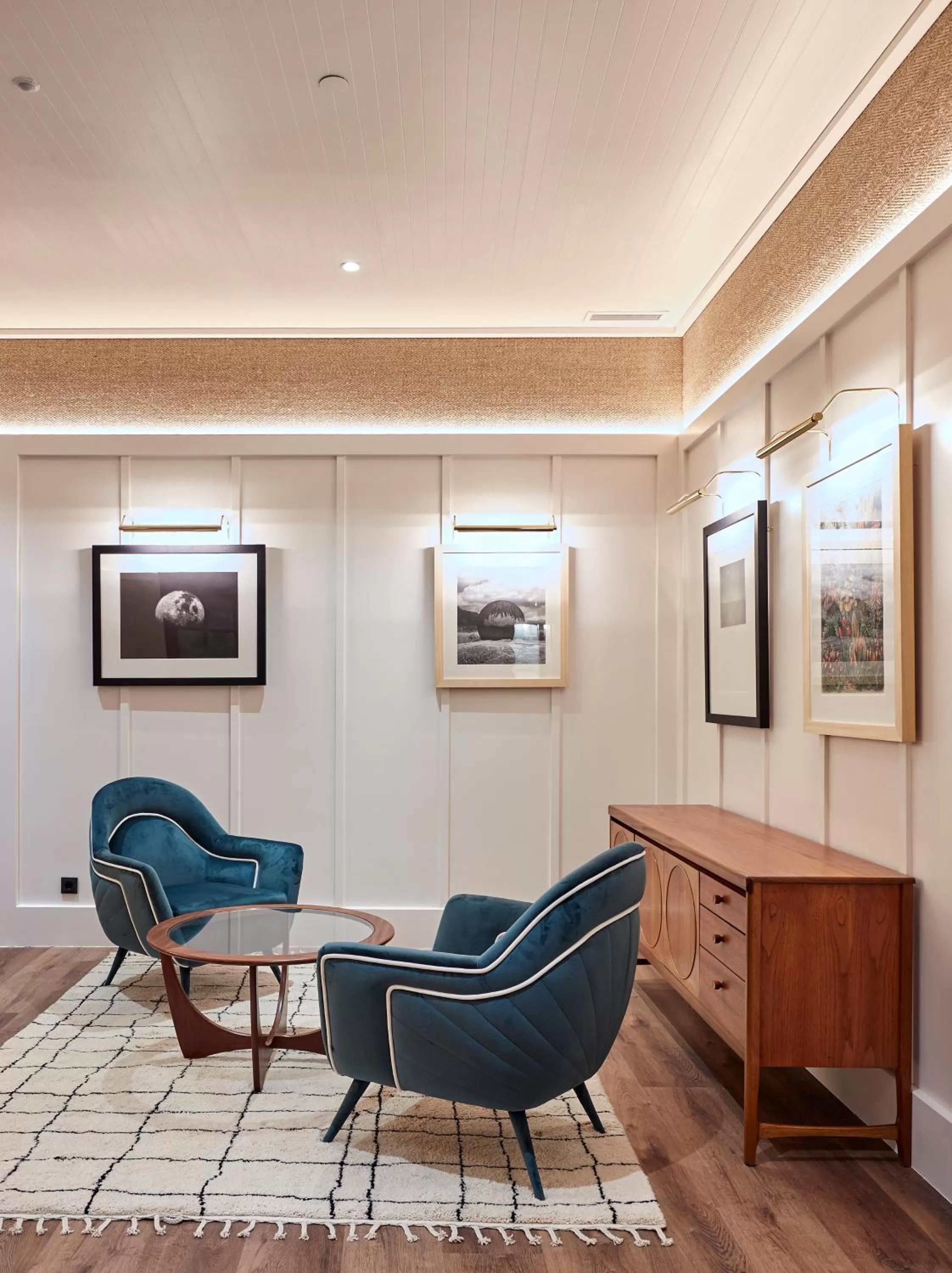 Lobby or reception in Radisson Blu 1882 Hotel, Barcelona Sagrada Familia