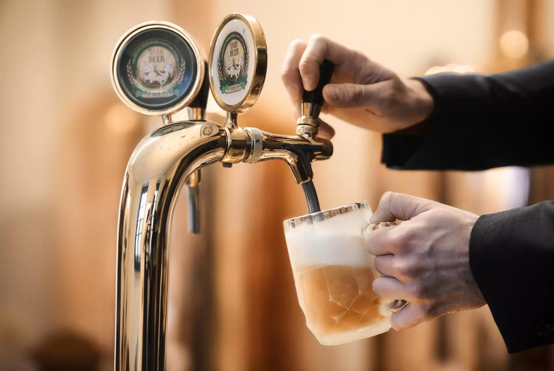 Lobby or reception in Spa Beerland Chateaux – U Zlaté Hrušky / At Golden pear