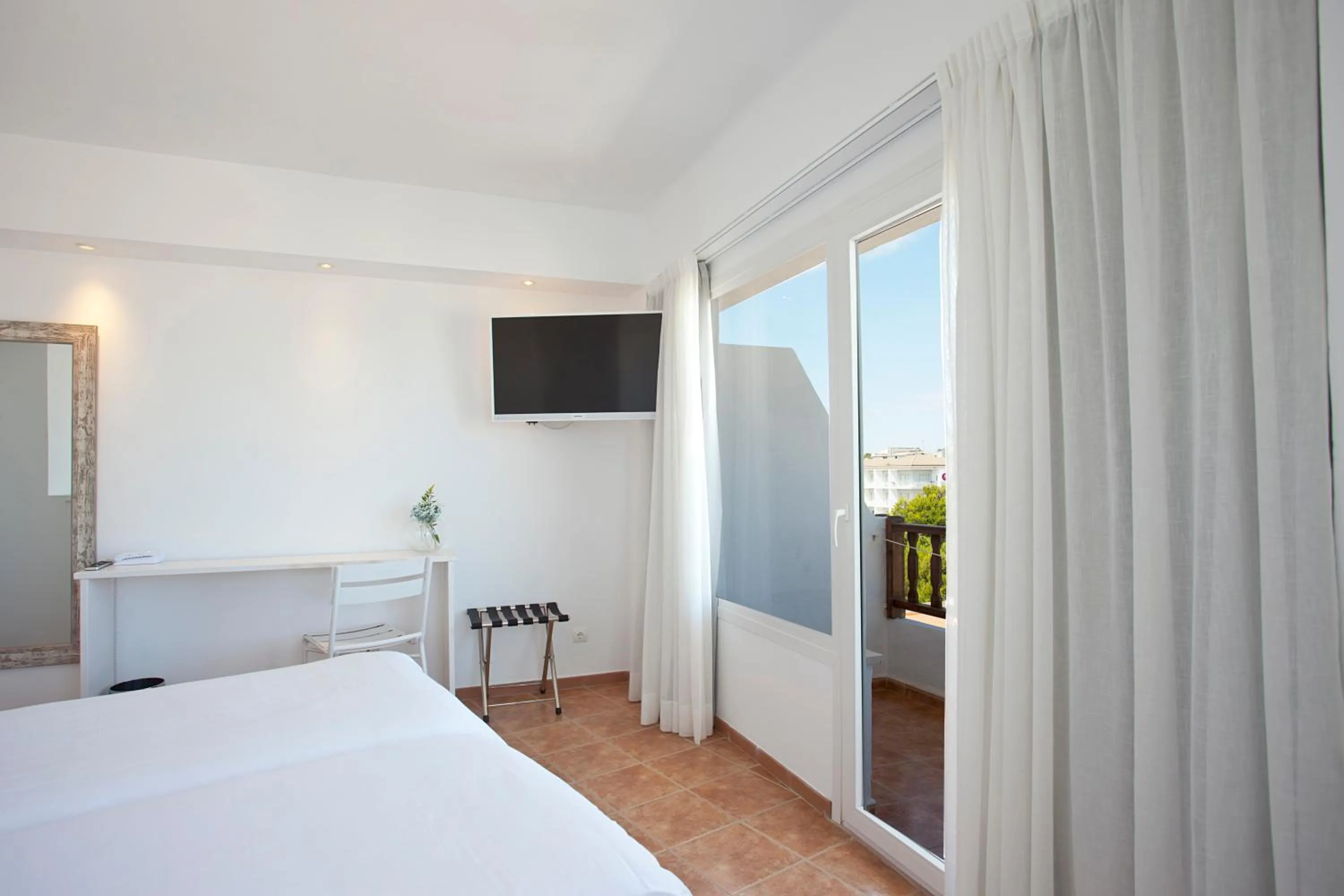 Bed in Galaxia Boutique Hotel